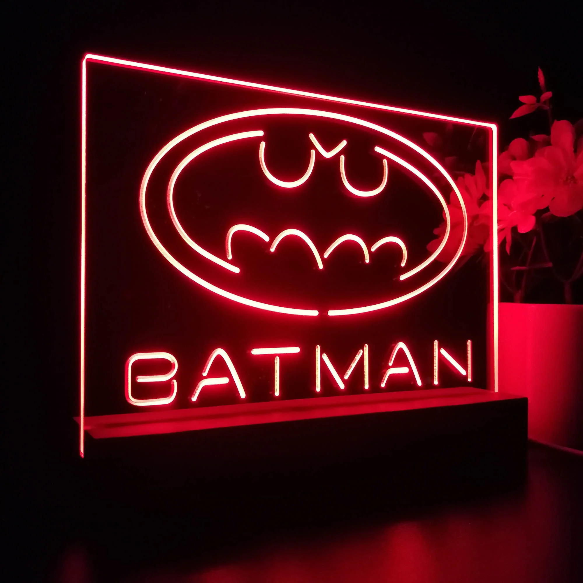 Batman Hero 3D Illusion Night Light Desk Lamp - Image 7