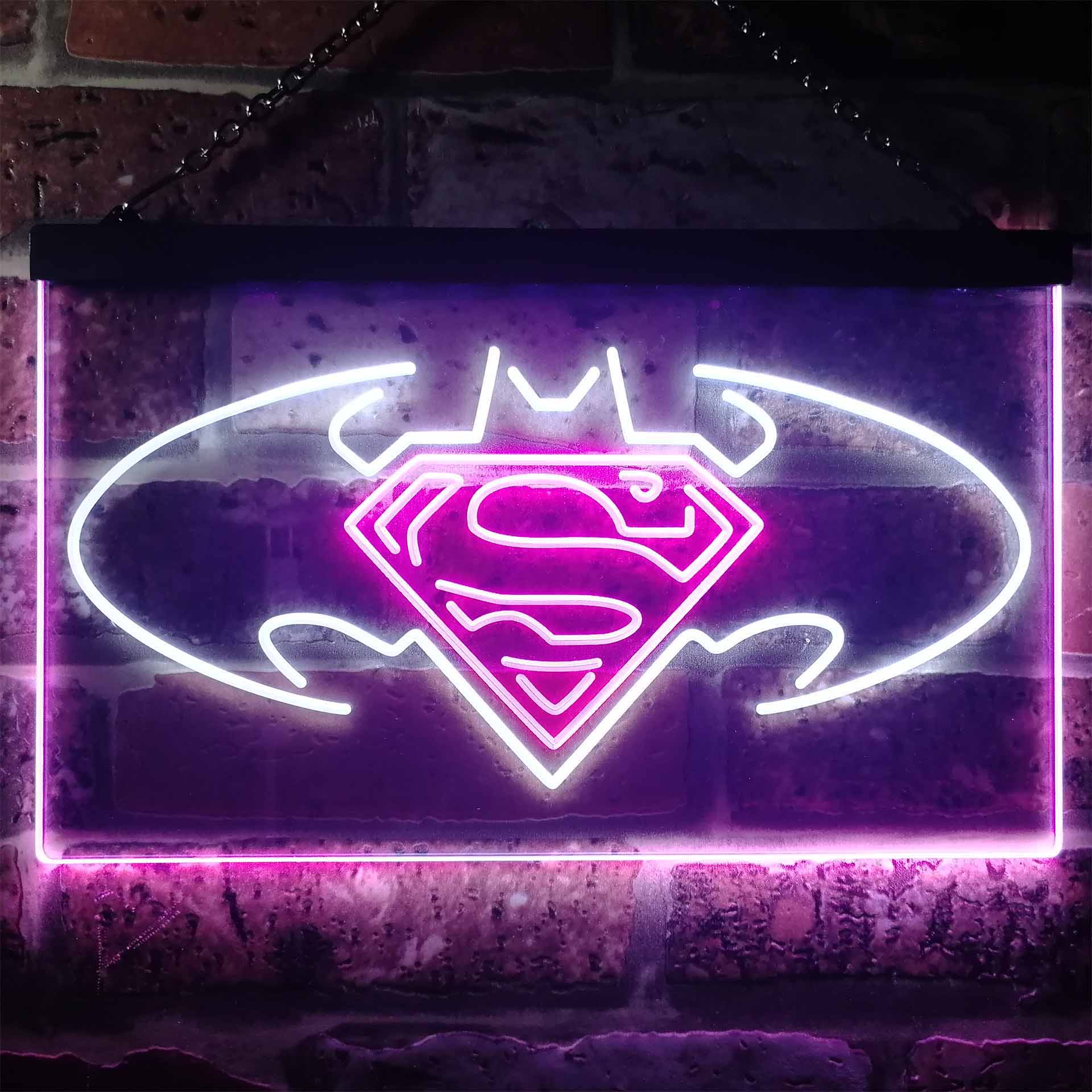 Batman vs Superman Hero LED Neon Sign - Image 5