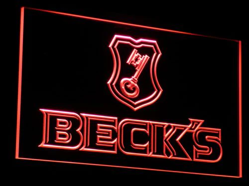 Beck's Beer Bar Pub Club LED Neon Sign - Image 2