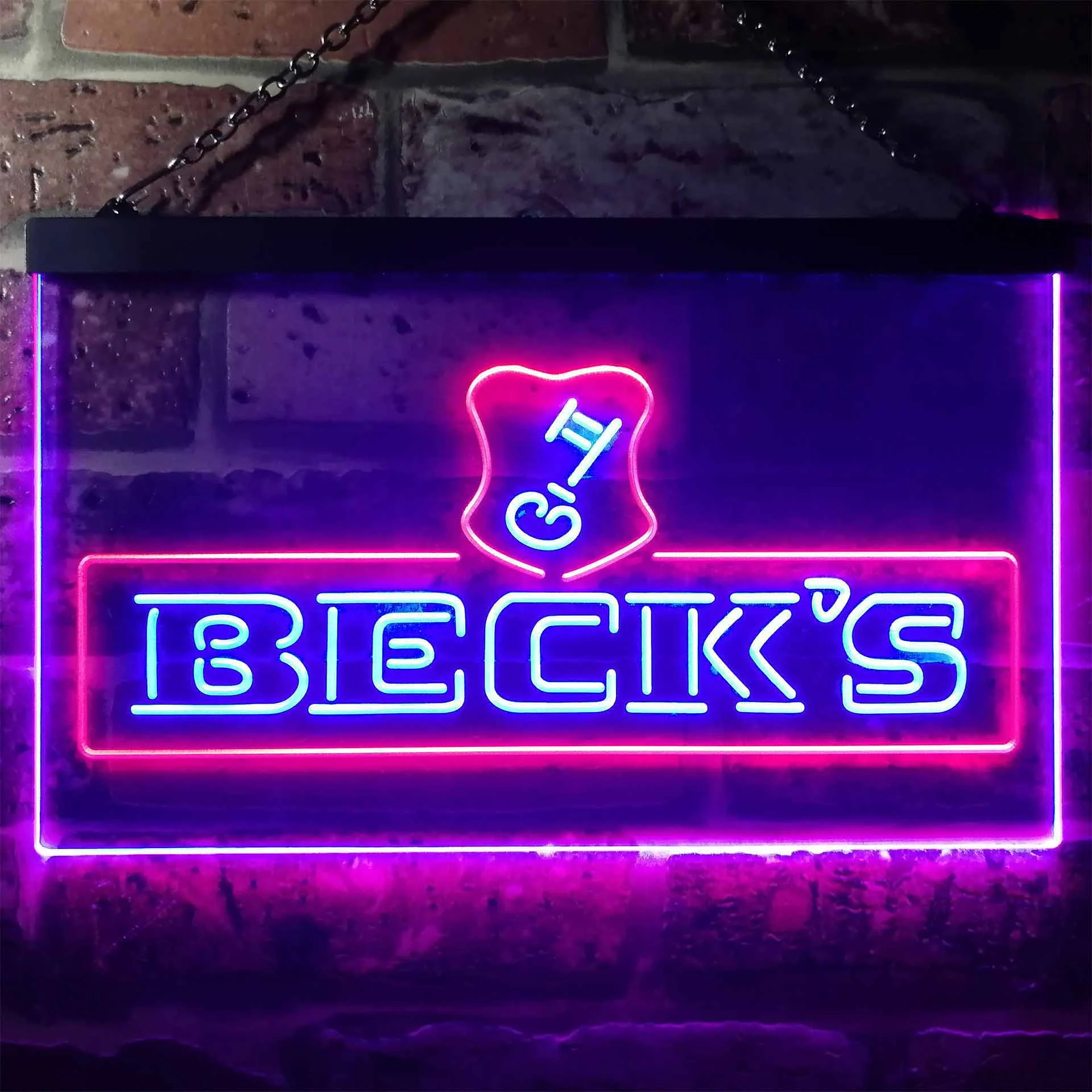 Beck's Beer Home Bar Neon Light LED Sign - Image 6