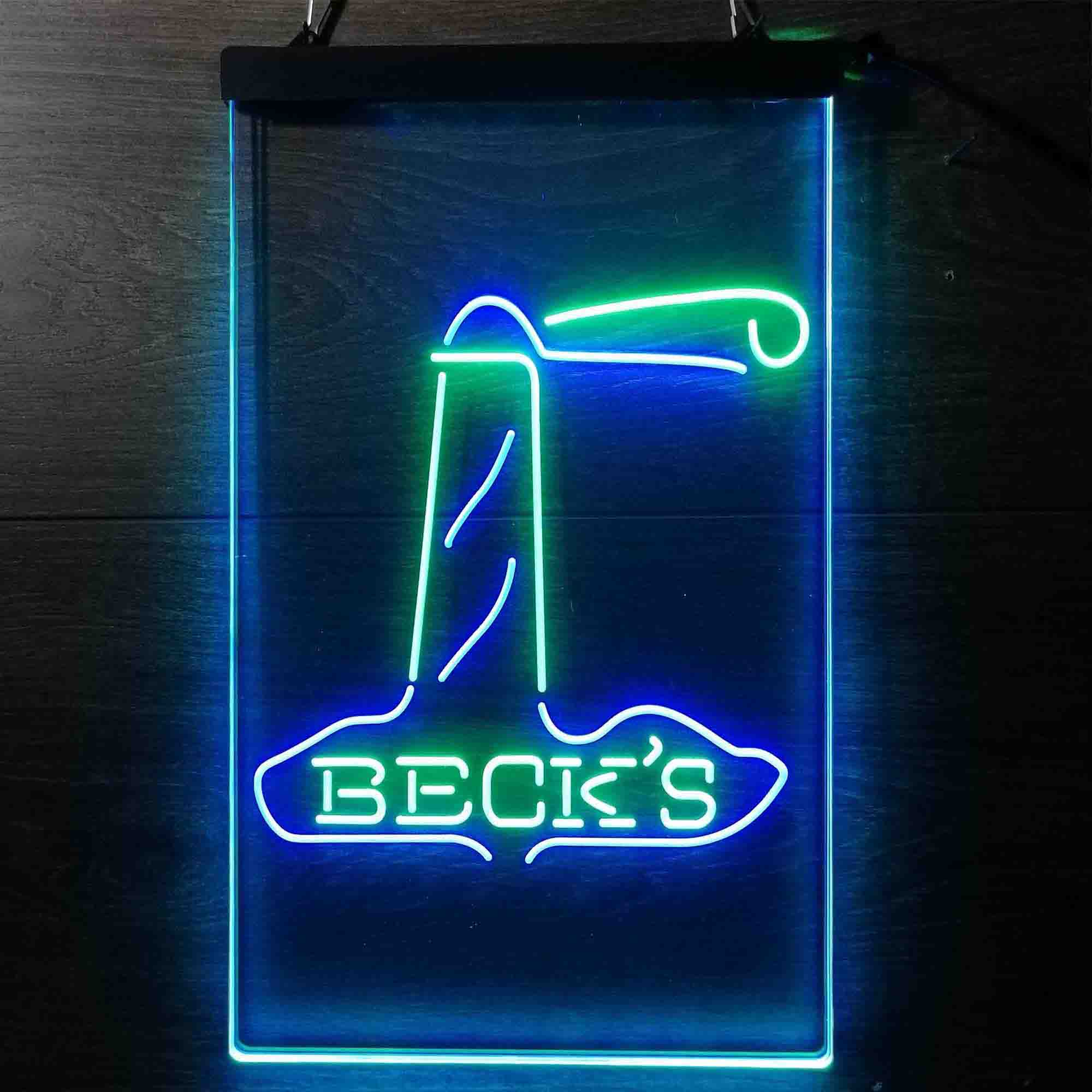 Beck's Lighthouse Island Beer Neon-Like LED Sign - Image 11