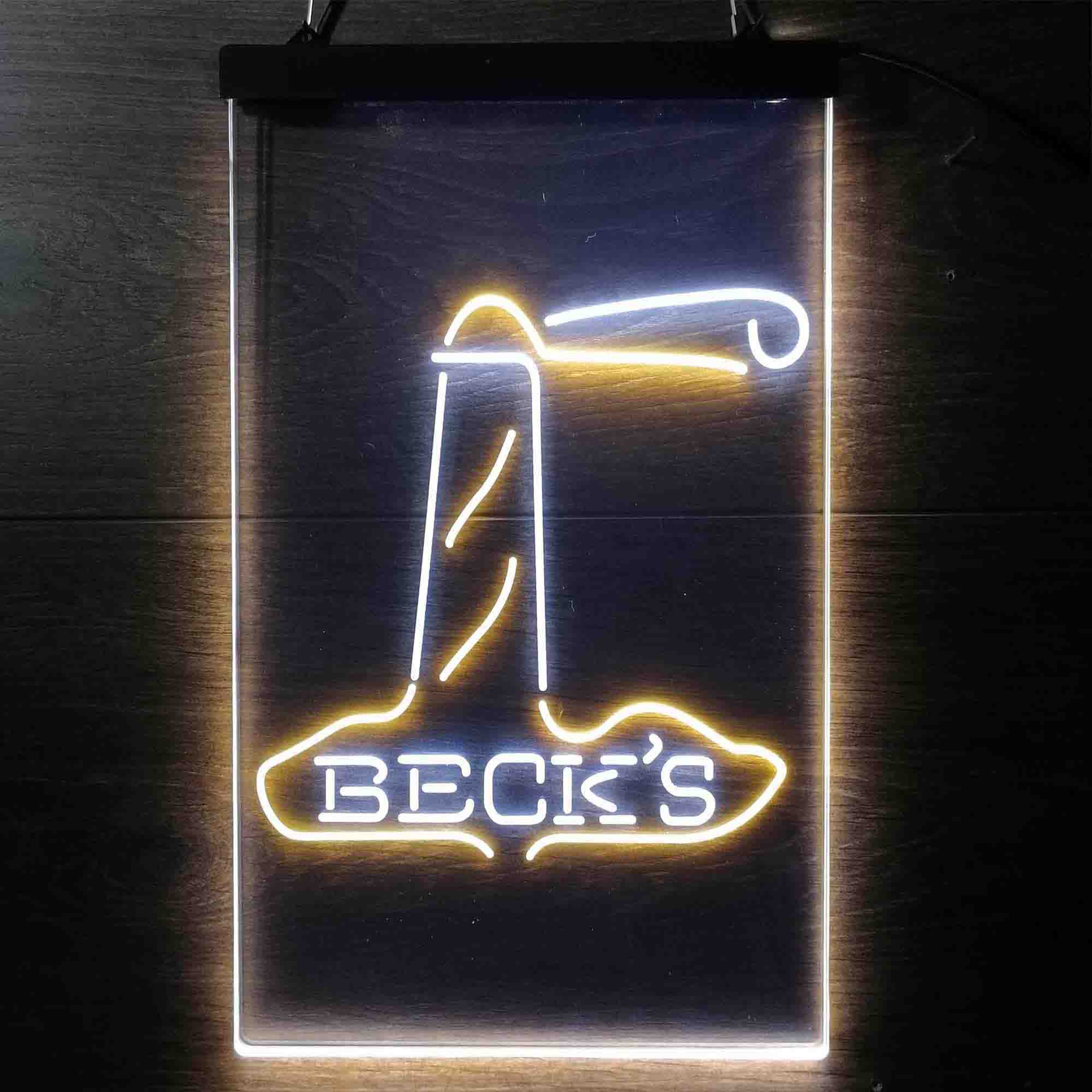 Beck's Lighthouse Island Beer Neon-Like LED Sign - Image 13