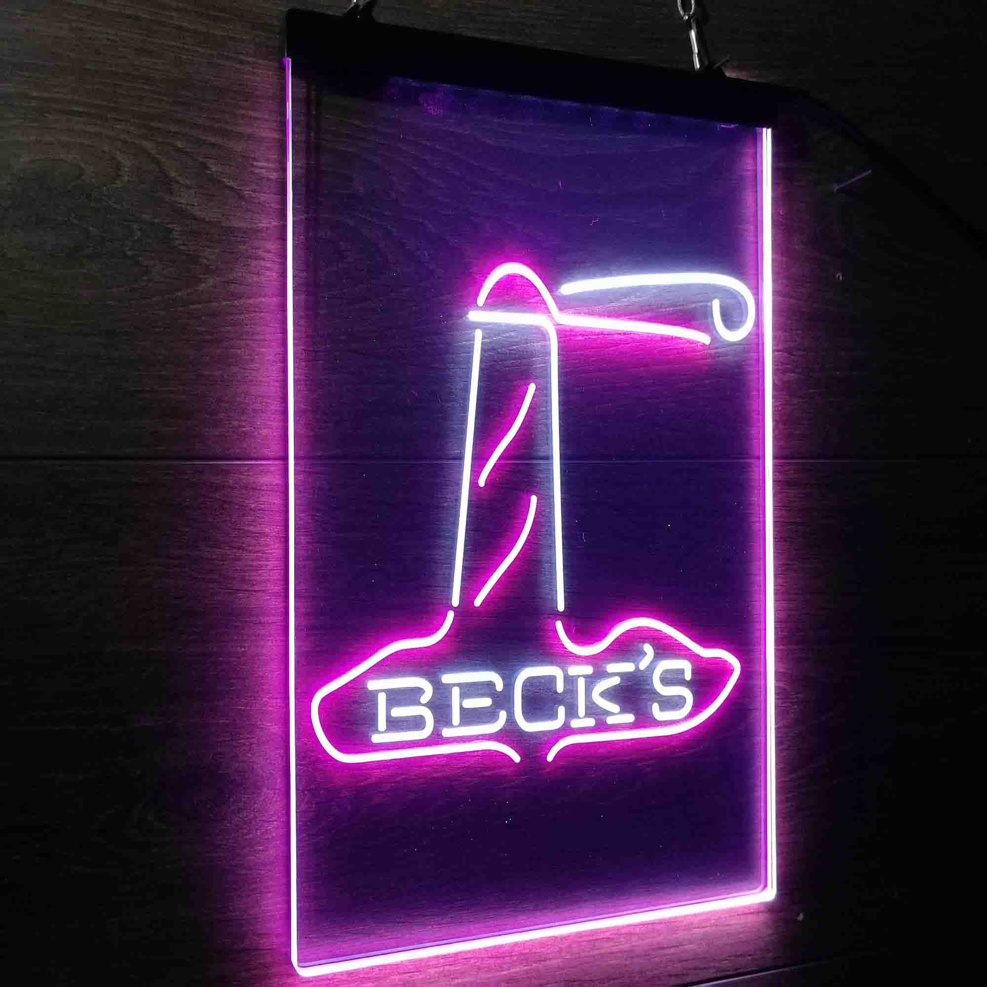 Beck's Lighthouse Island Beer Neon-Like LED Sign - Image 15