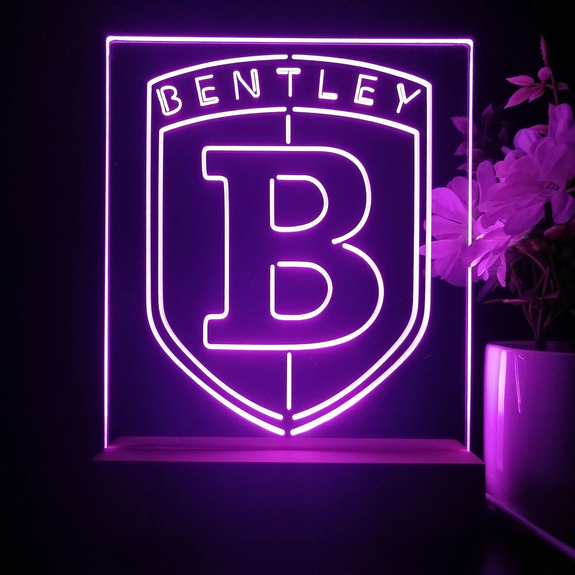 Bentley Car 3D Illusion Night Light Desk Lamp