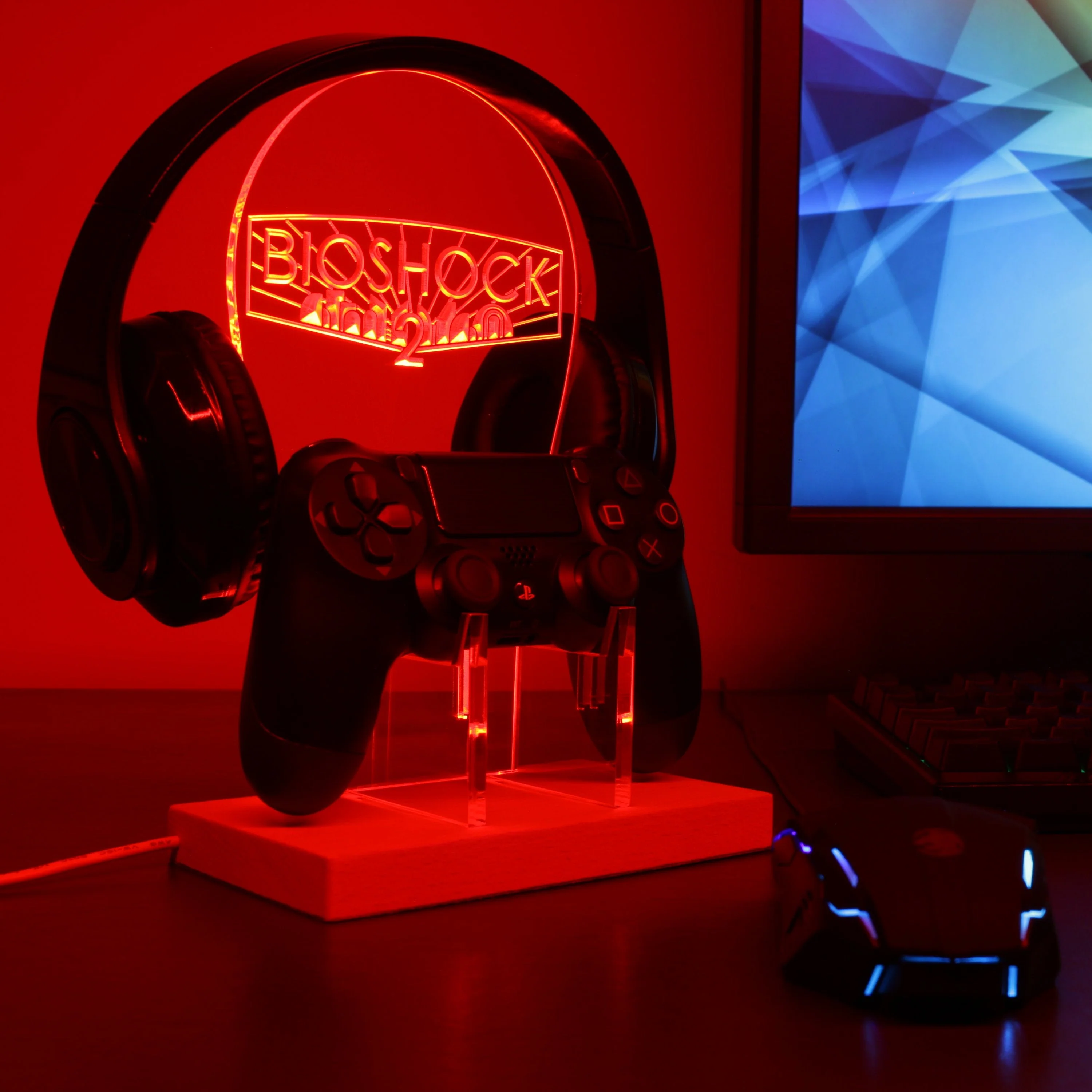 BioShock 2 LED Gaming Headset Controller Stand - Image 2