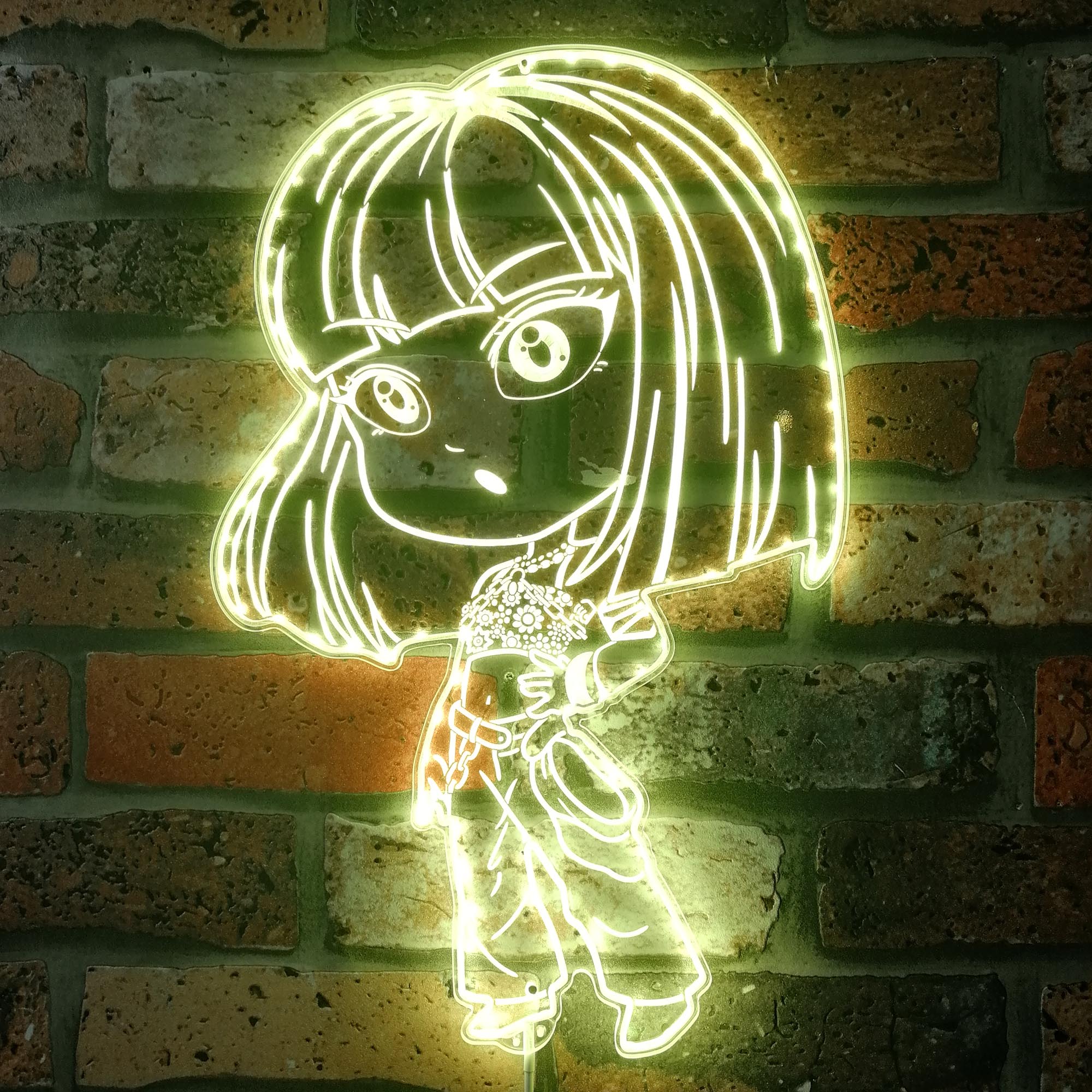 Blackpink Lisa Neon LED Sign with Dynamic RGB Colors - Image 7