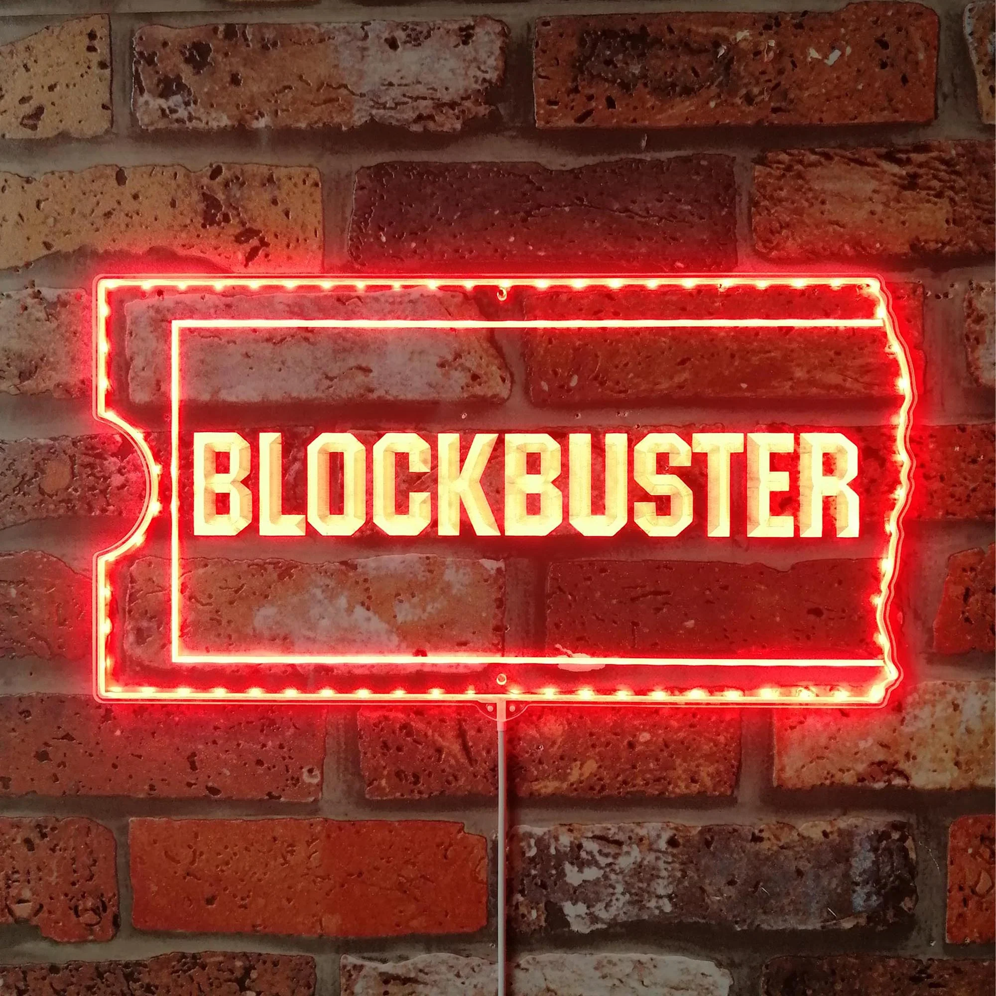 Blockbuster Video Neon Neon LED Sign with Dynamic RGB Colors - Image 3