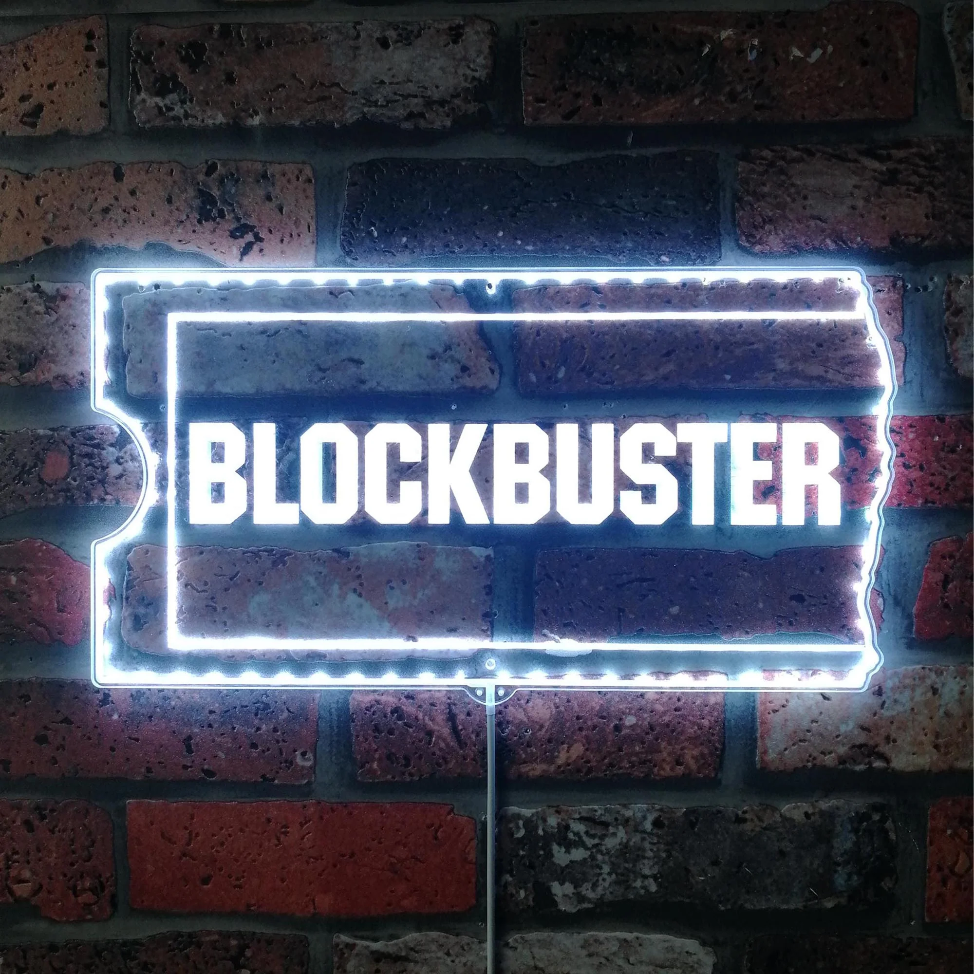 Blockbuster Video Neon Neon LED Sign with Dynamic RGB Colors - Image 5