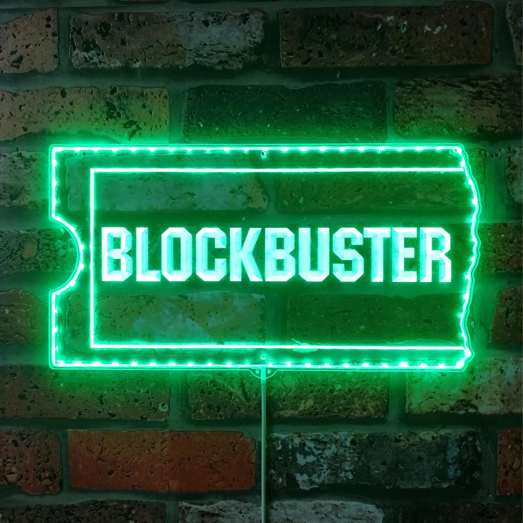 Blockbuster Video Neon Neon LED Sign with Dynamic RGB Colors - Image 6