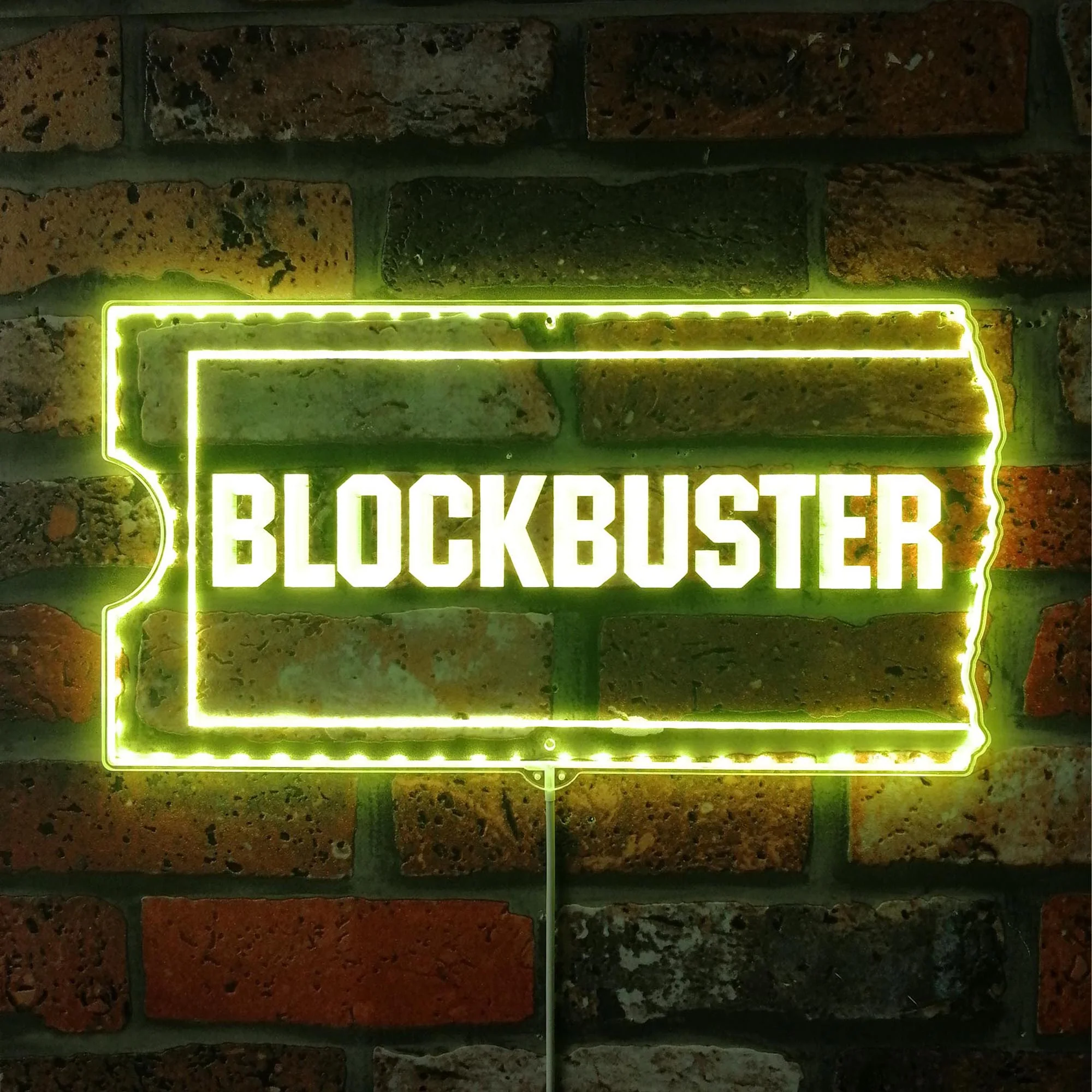 Blockbuster Video Neon Neon LED Sign with Dynamic RGB Colors - Image 7