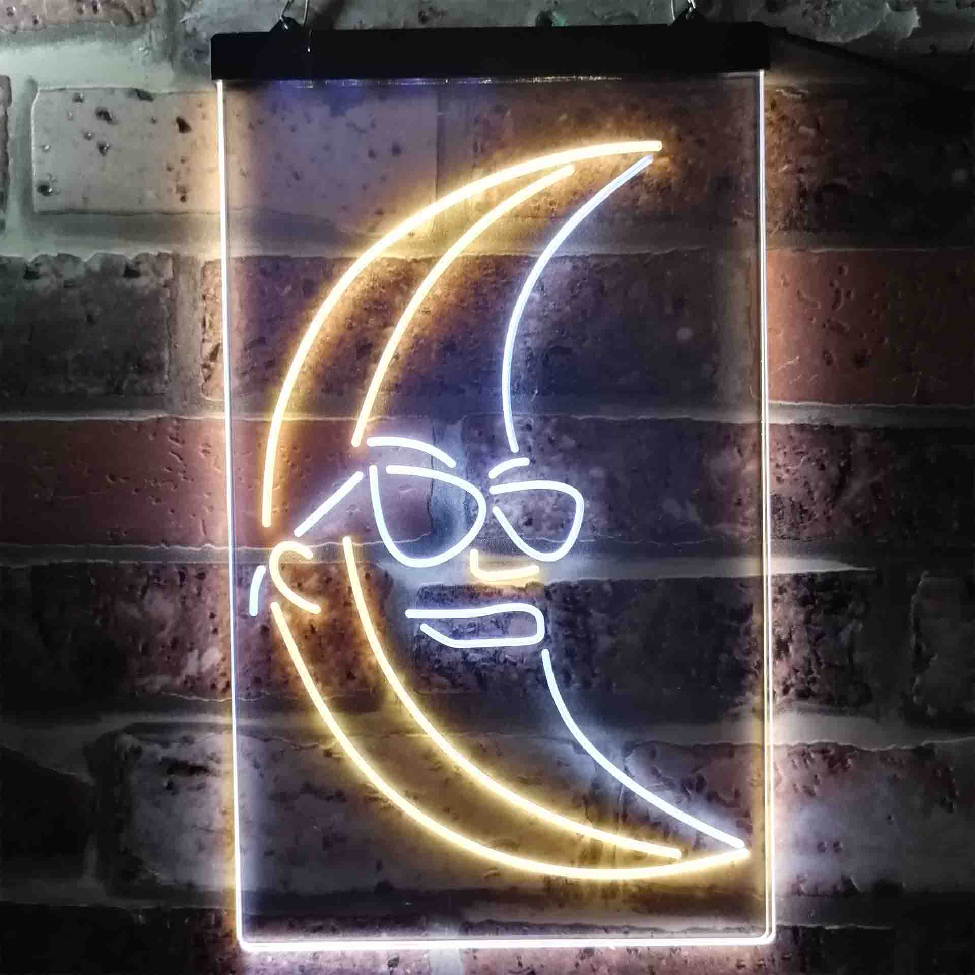Blue Moon Beer Sunglasses Neon-Like LED Sign - Image 7