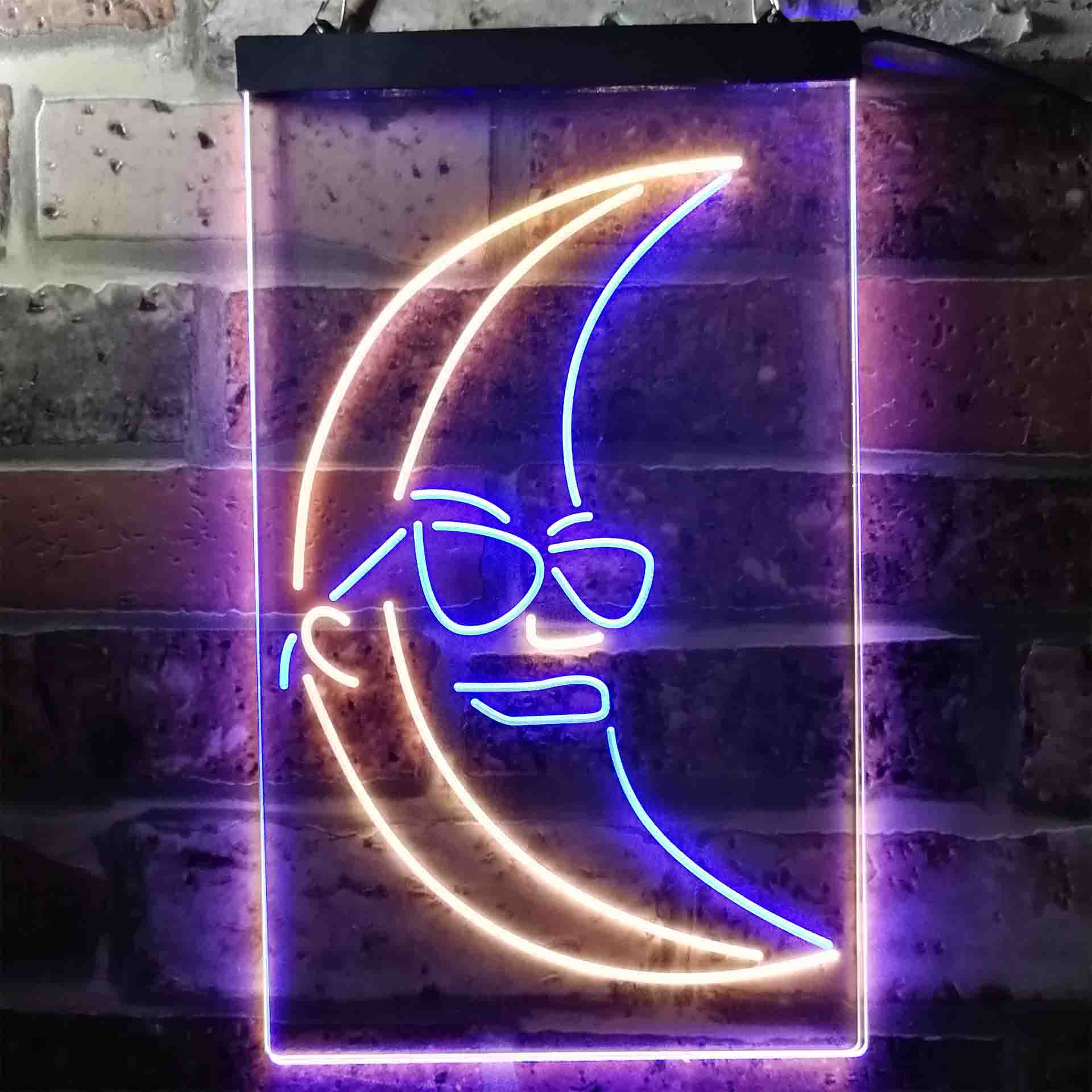 Blue Moon Beer Sunglasses Neon-Like LED Sign - Image 8
