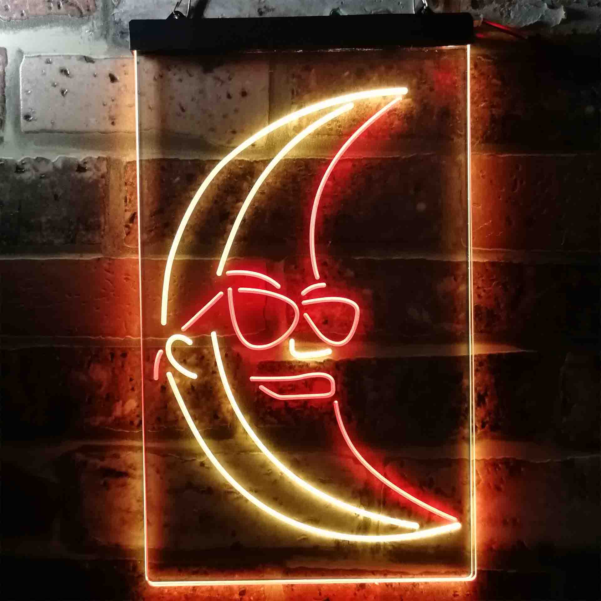 Blue Moon Beer Sunglasses Neon-Like LED Sign - Image 9