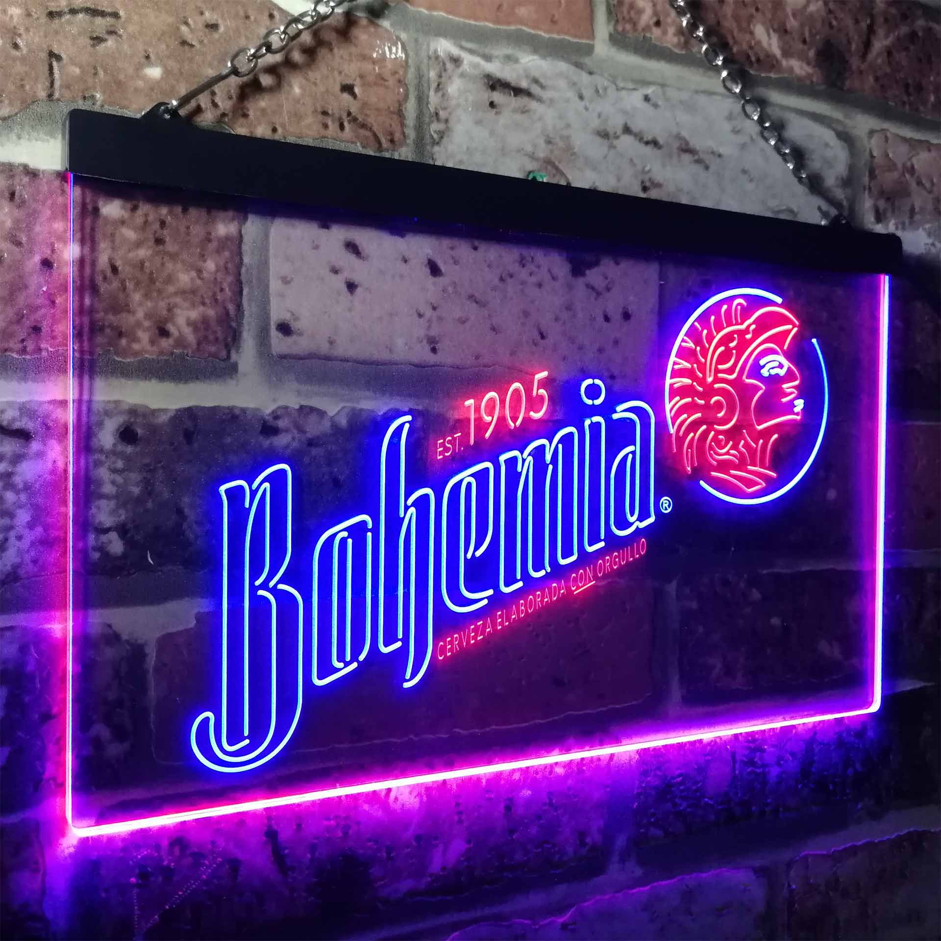 Bohemia Beer Home Bar Neon-Like LED Sign - Image 16
