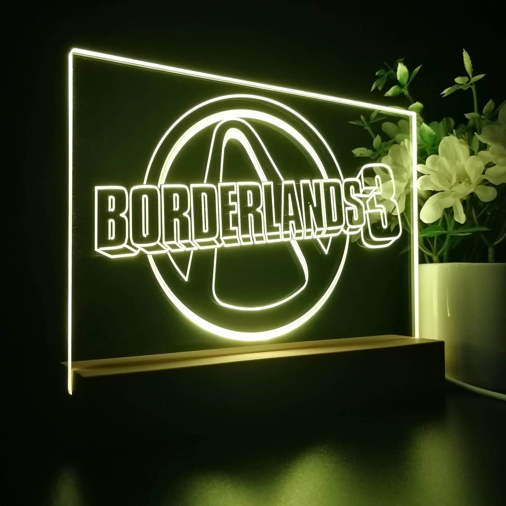 Borderlands 3 Neon Sign Game Room Lamp - Image 5