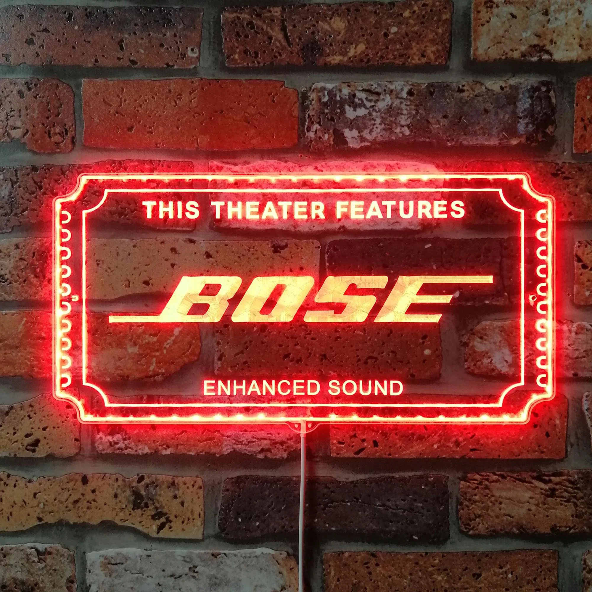 Bose Neon LED Sign with Dynamic RGB Colors - Image 3