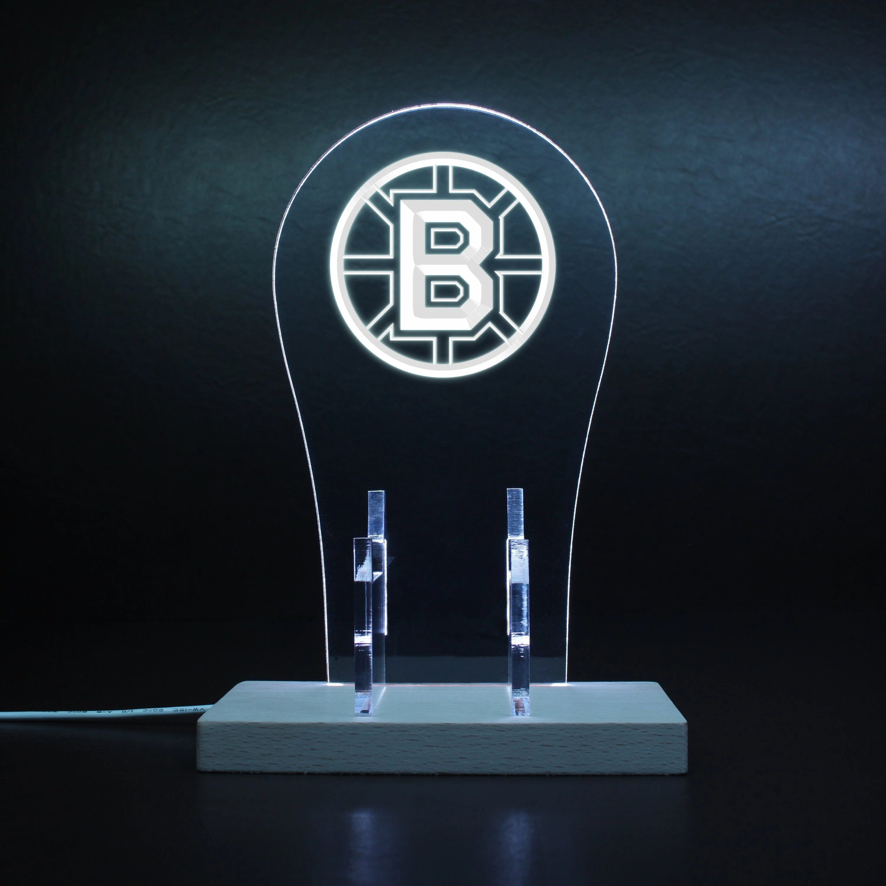 Boston Bruins LED Gaming Headset Controller Stand - Image 5