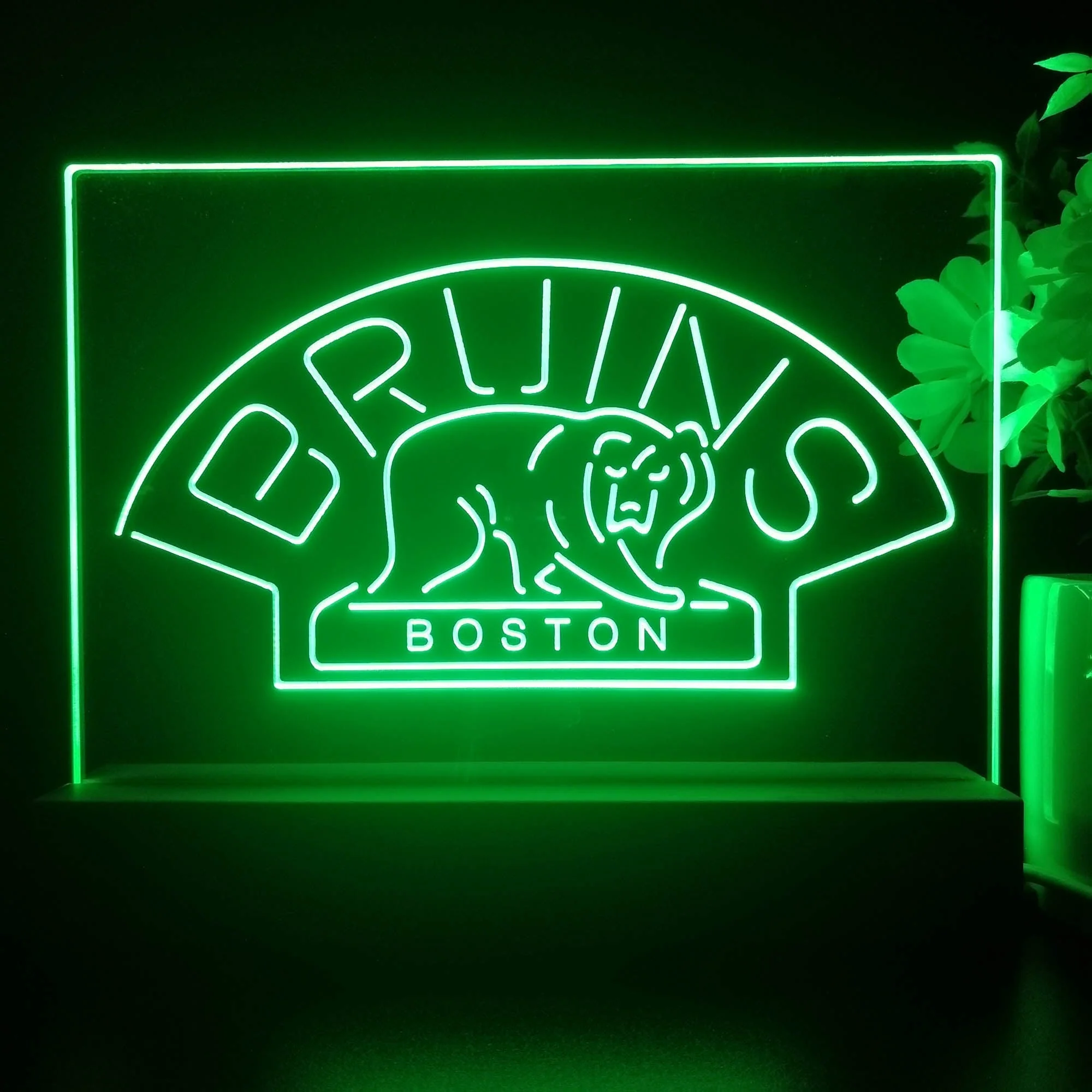 Boston Bruins Night Light Pub Bar Lamp - Image 3