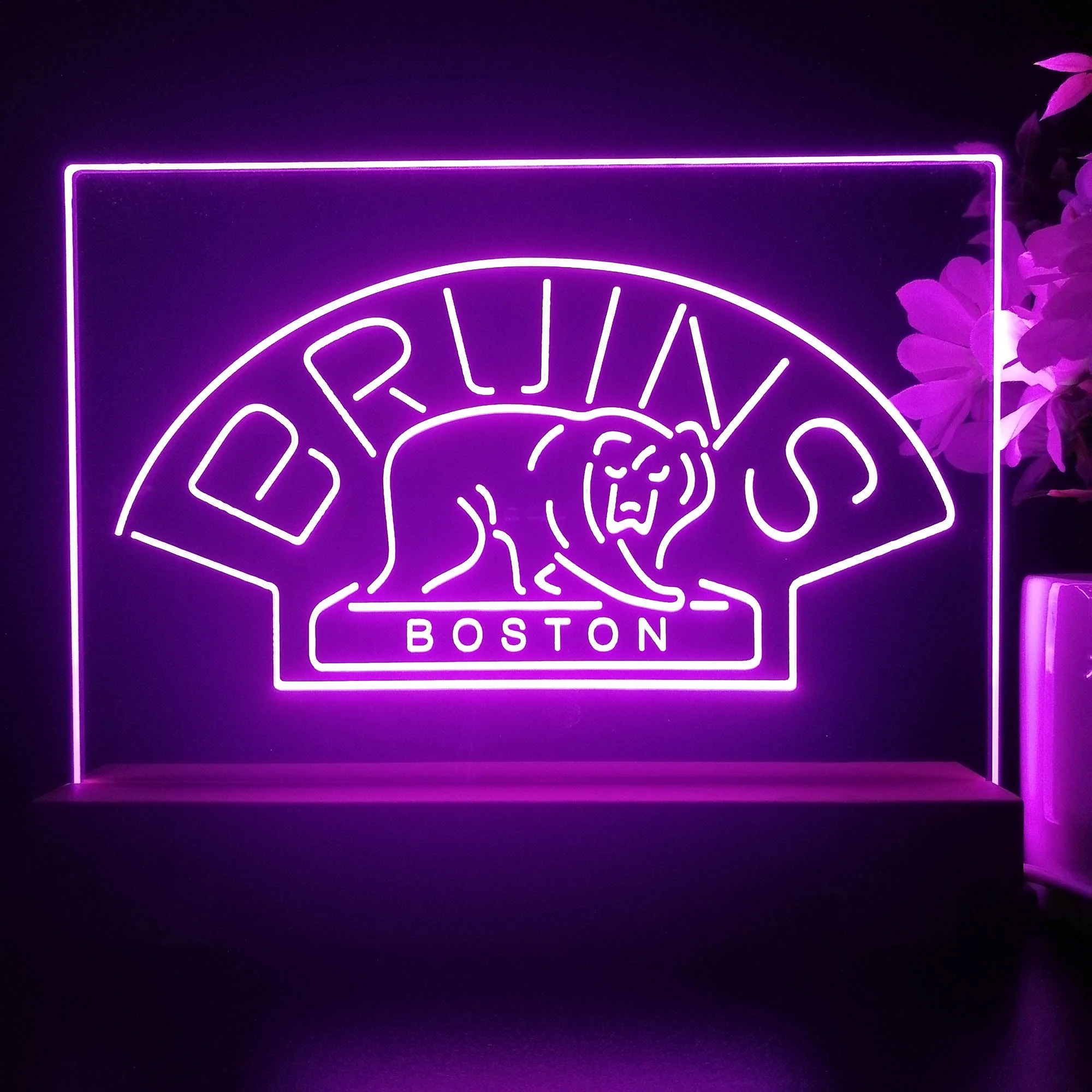 Boston Bruins Night Light Pub Bar Lamp - Image 4