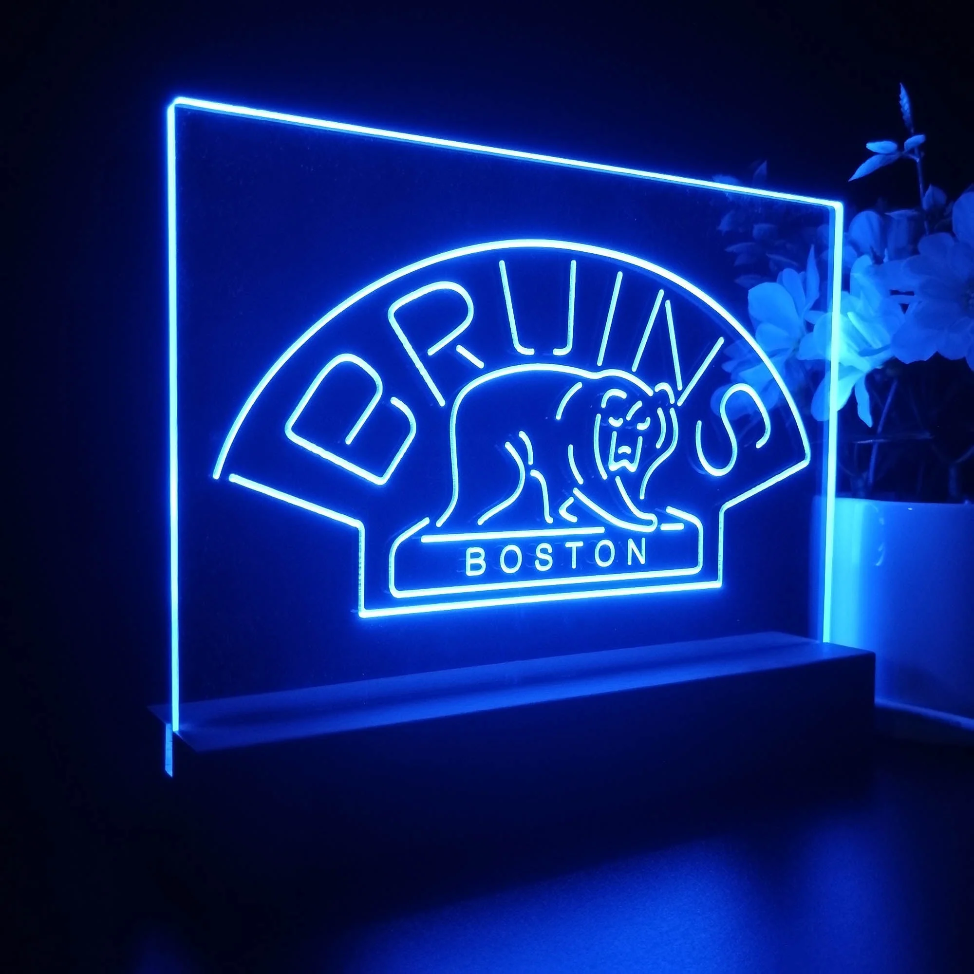 Boston Bruins Night Light Pub Bar Lamp - Image 5
