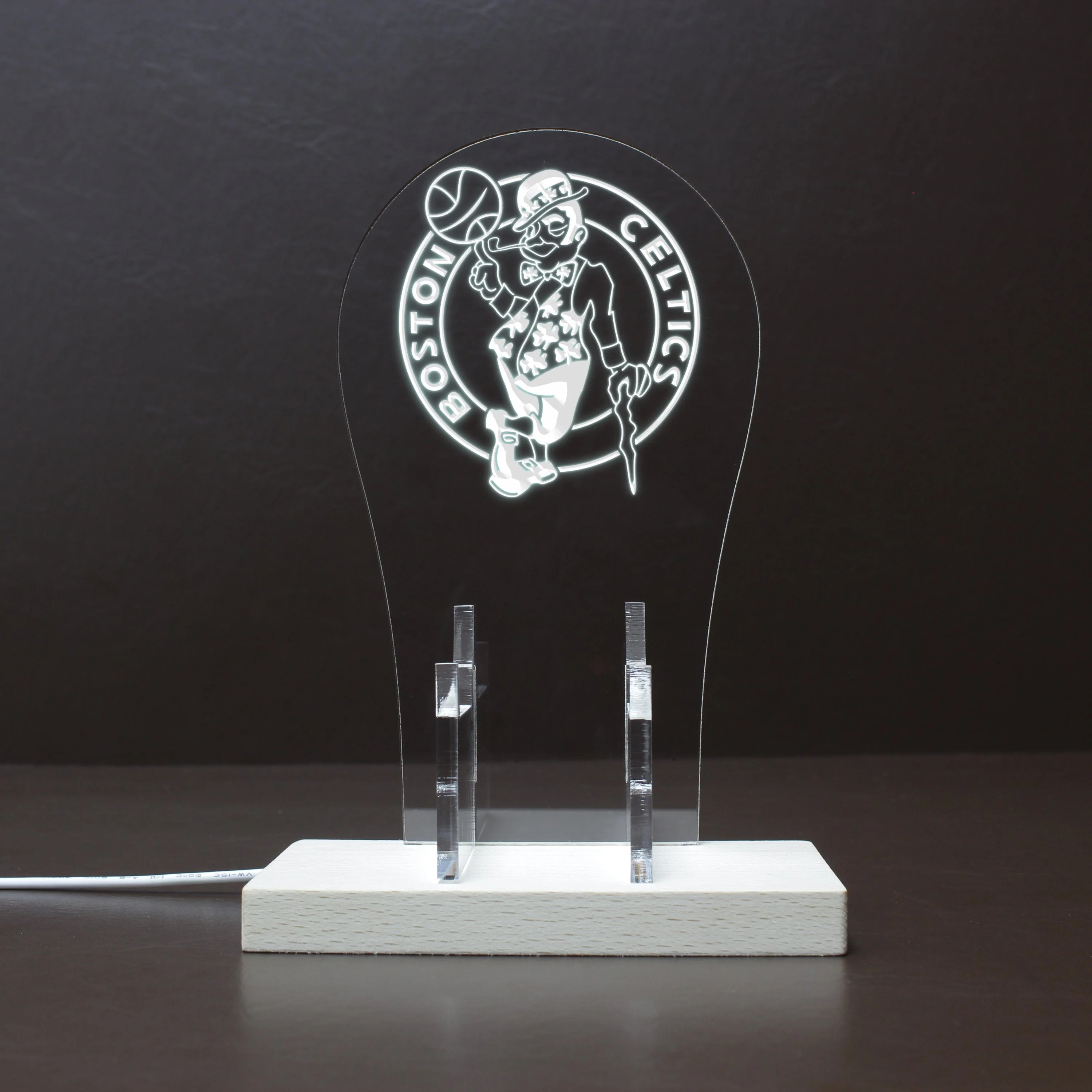 Boston Celtics LED Gaming Headset Controller Stand - Image 10