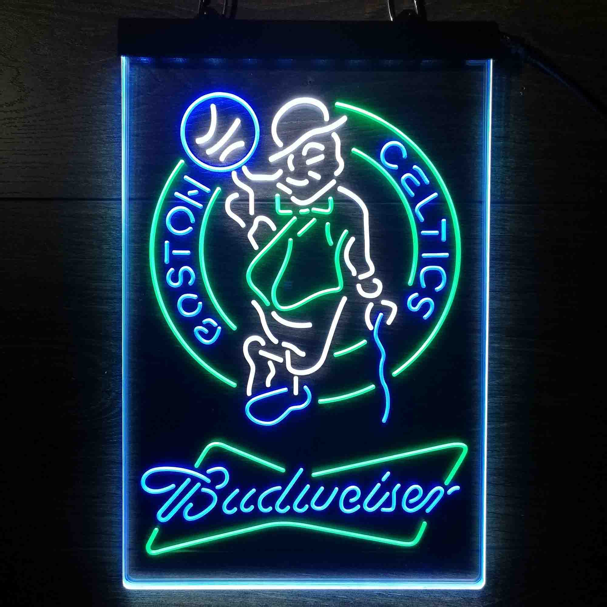 Boston Celtics Nba Budweiser Neon LED Sign 3 Colors - Image 10