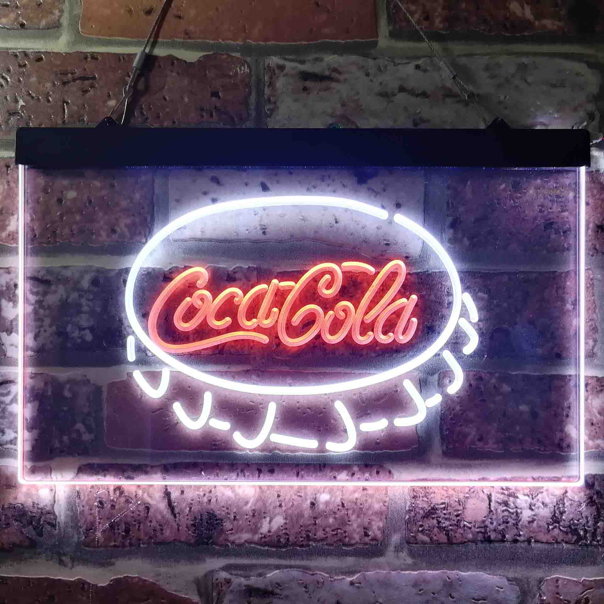 Coca Cola Coke Bottle Cap Bar Neon-Like LED Sign - Image 4