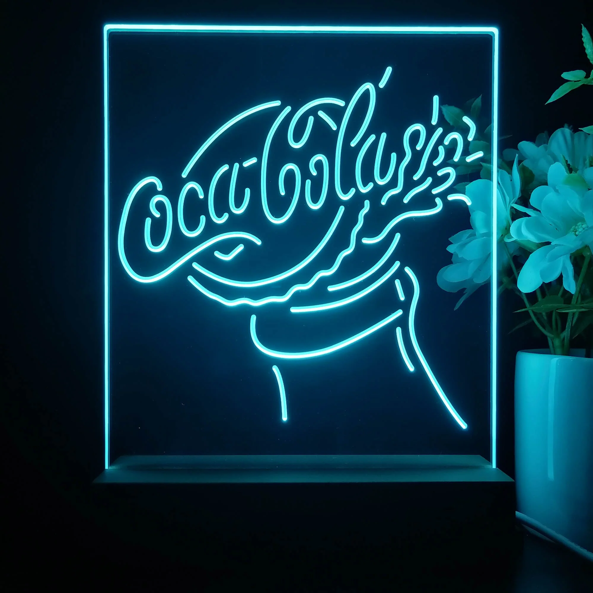 Bottles Open Bar Decoration Gifts 3D Illusion Night Light Desk Lamp
