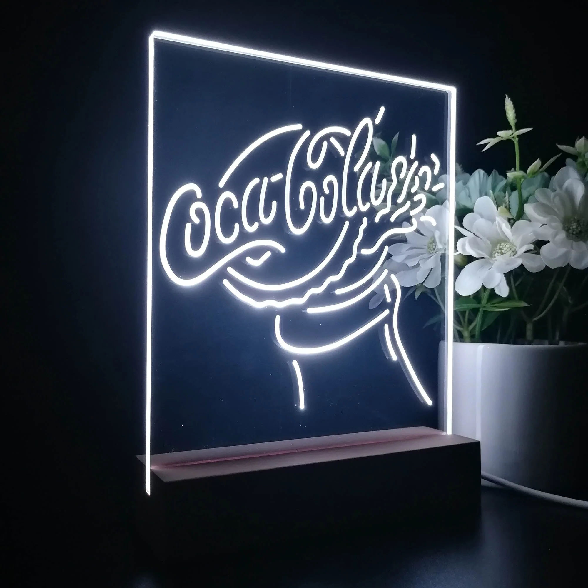 Bottles Open Bar Decoration Gifts 3D Illusion Night Light Desk Lamp - Image 6