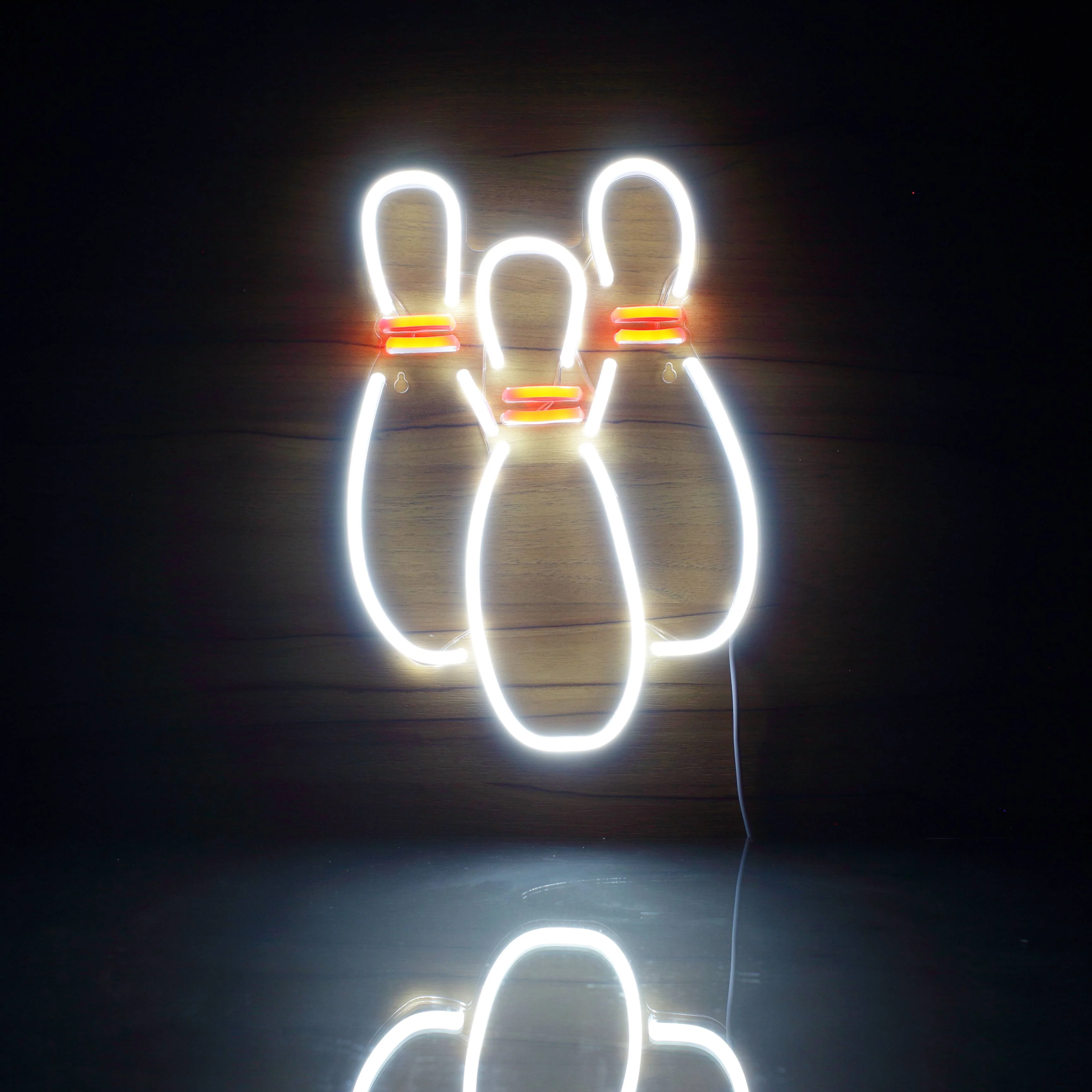 Bowling for Pabst Blue Ribbon Beer Handmade Neon Flex LED Sign