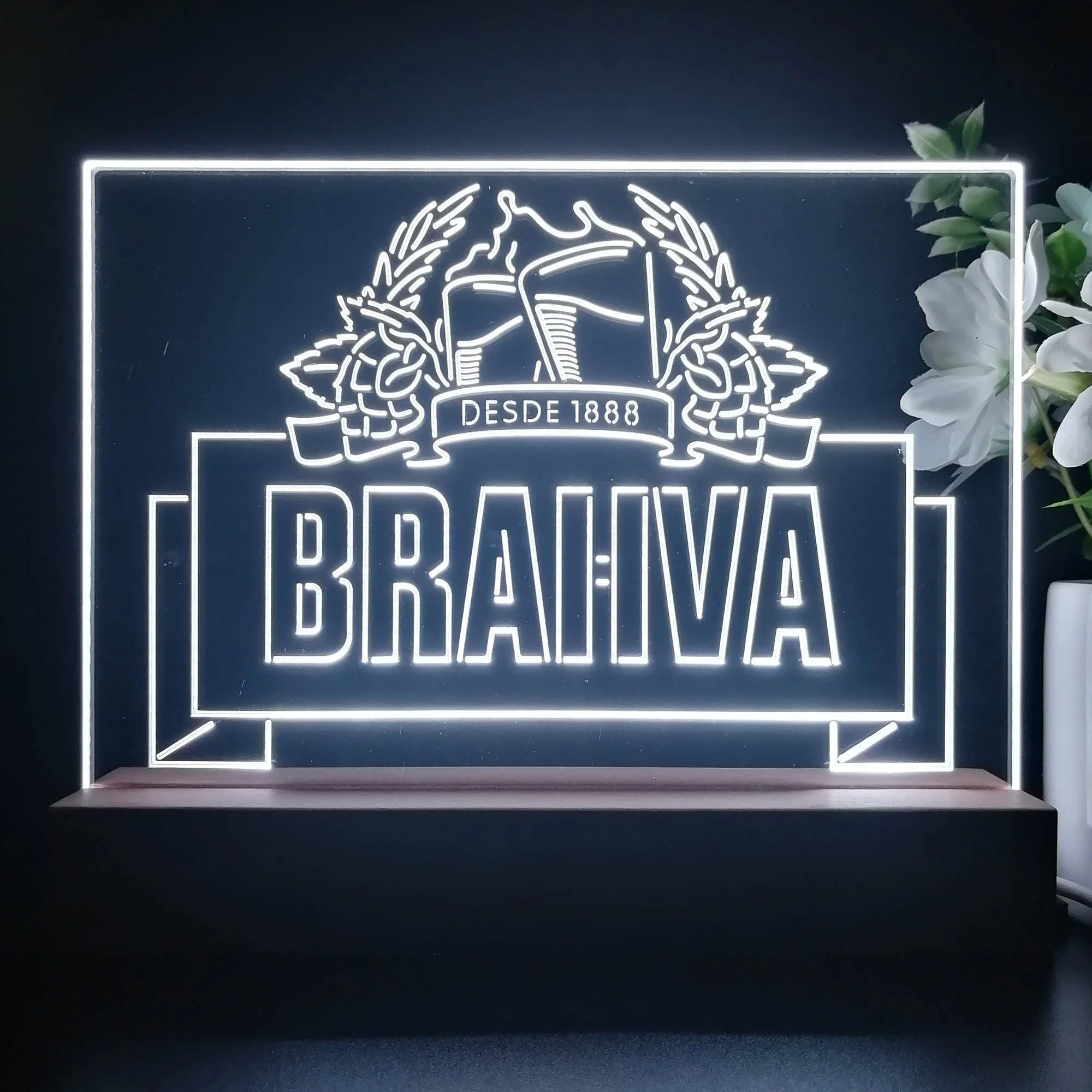 Brahva Neon Sign Pub Bar Lamp - Image 2