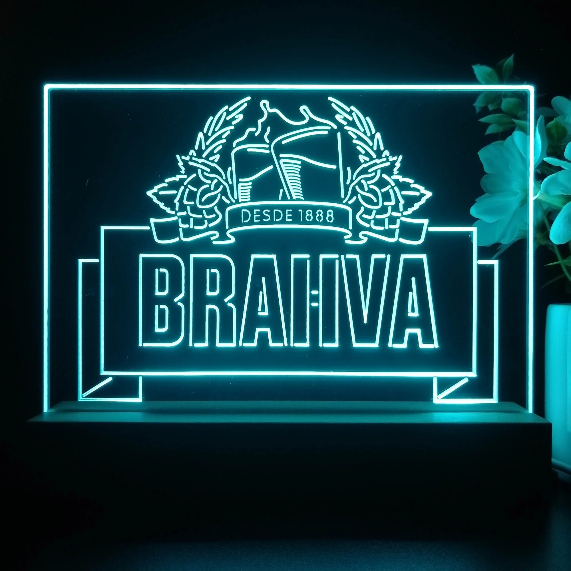 Brahva Neon Sign Pub Bar Lamp - Image 4