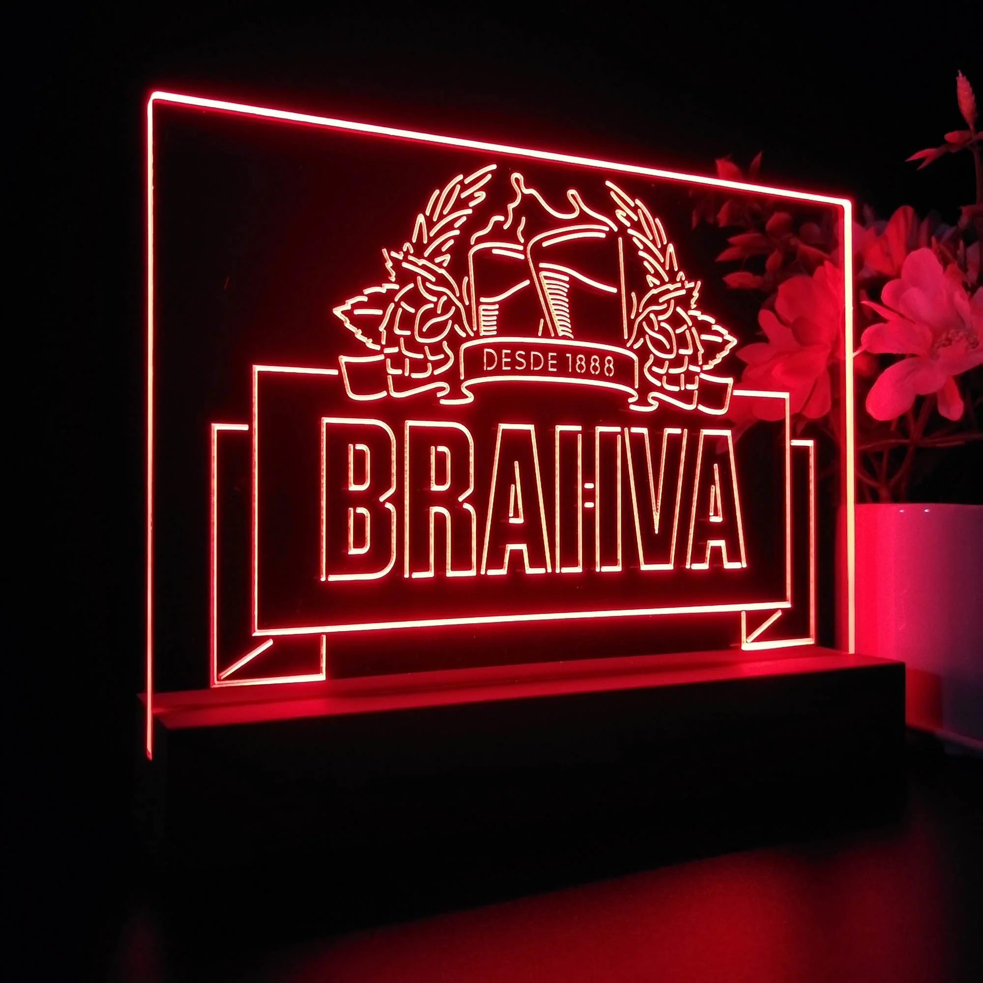 Brahva Neon Sign Pub Bar Lamp - Image 5