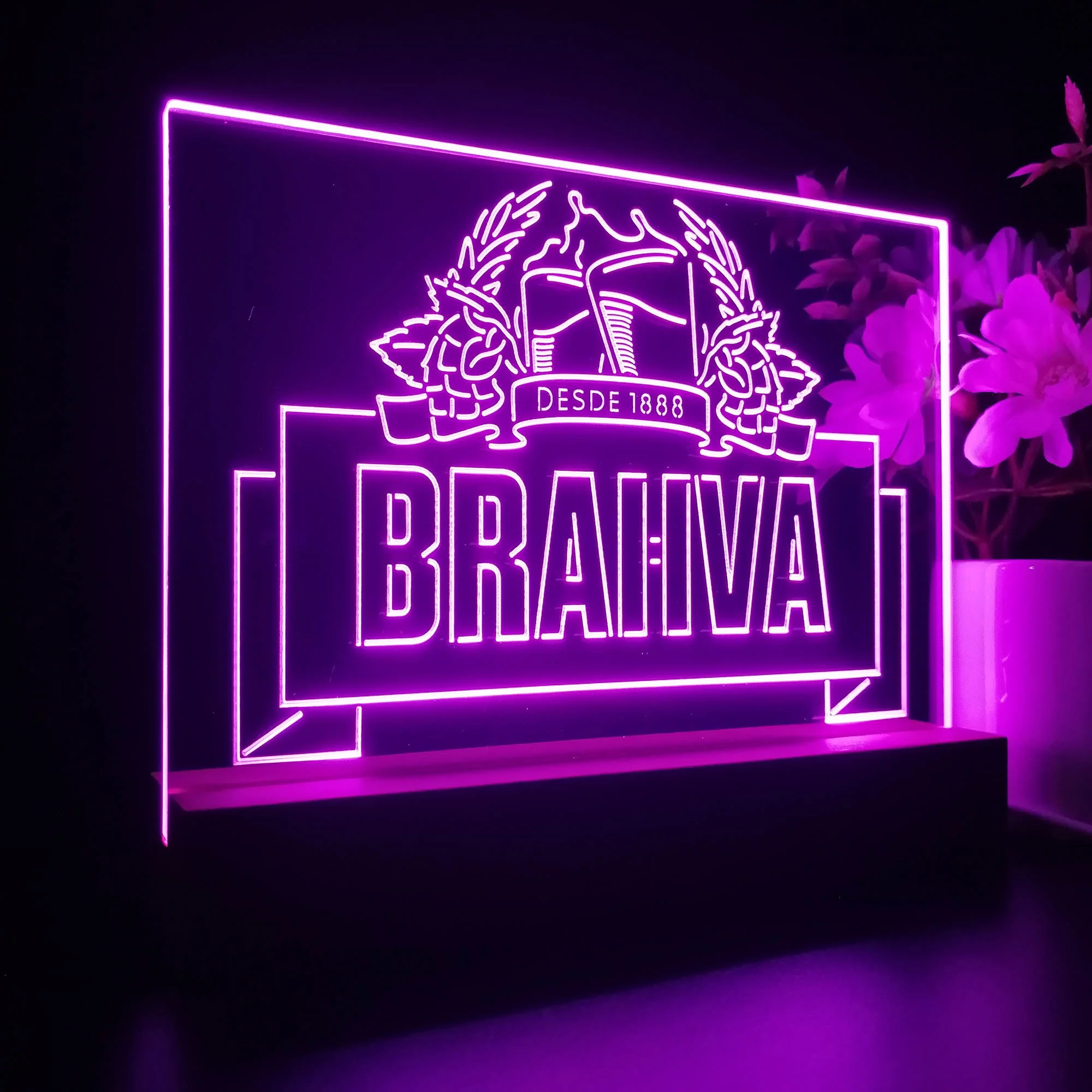 Brahva Neon Sign Pub Bar Lamp - Image 7