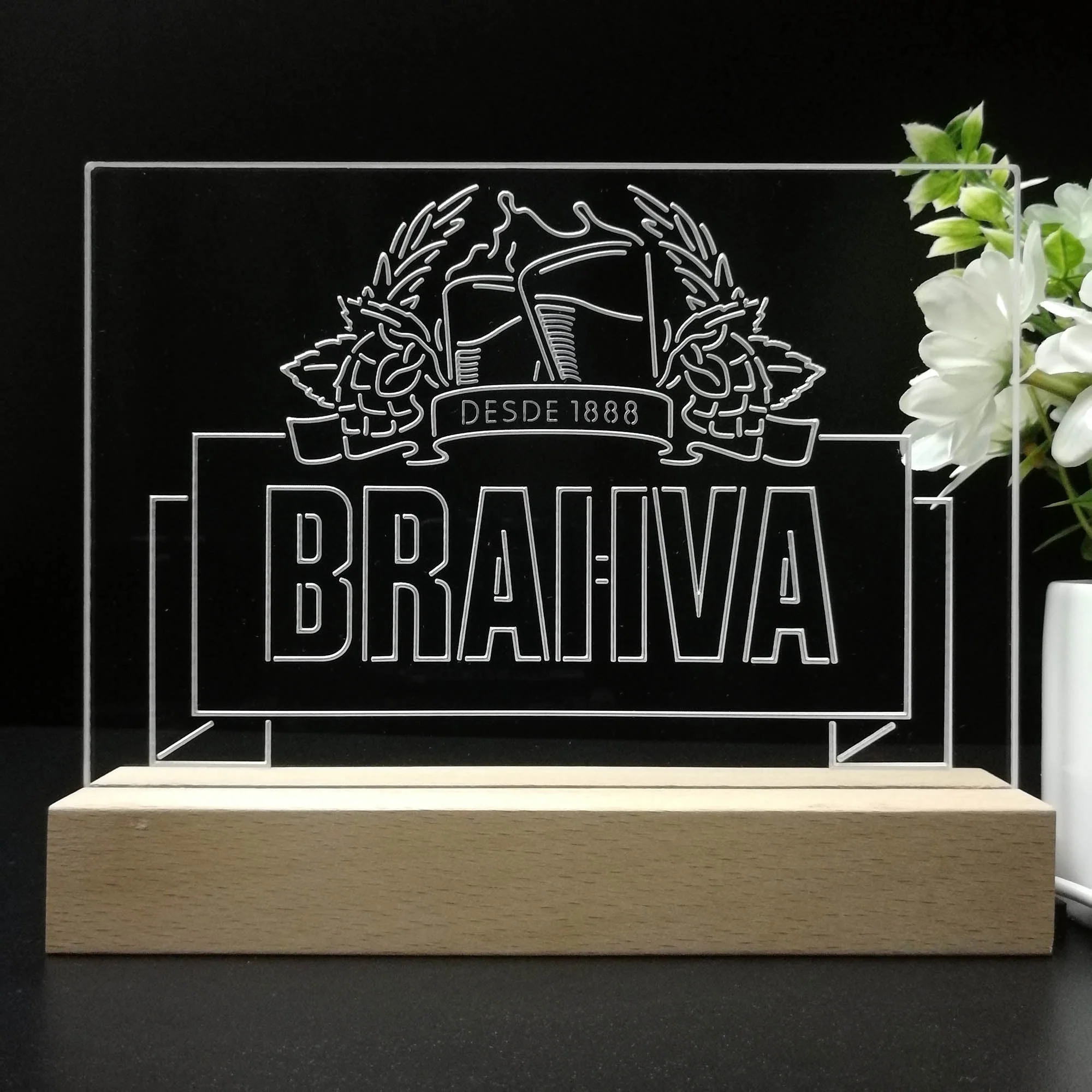 Brahva Neon Sign Pub Bar Lamp - Image 8