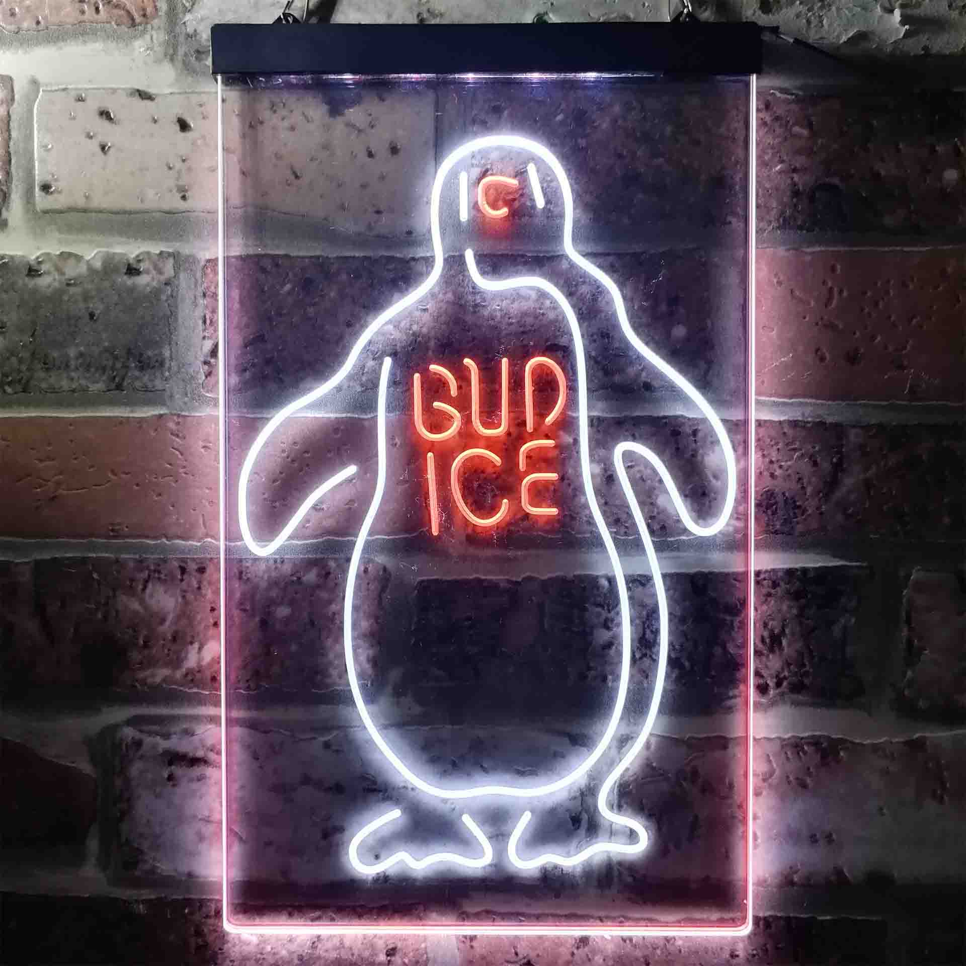 Bud Ice Penguin Beer Neon-Like LED Sign - Image 6