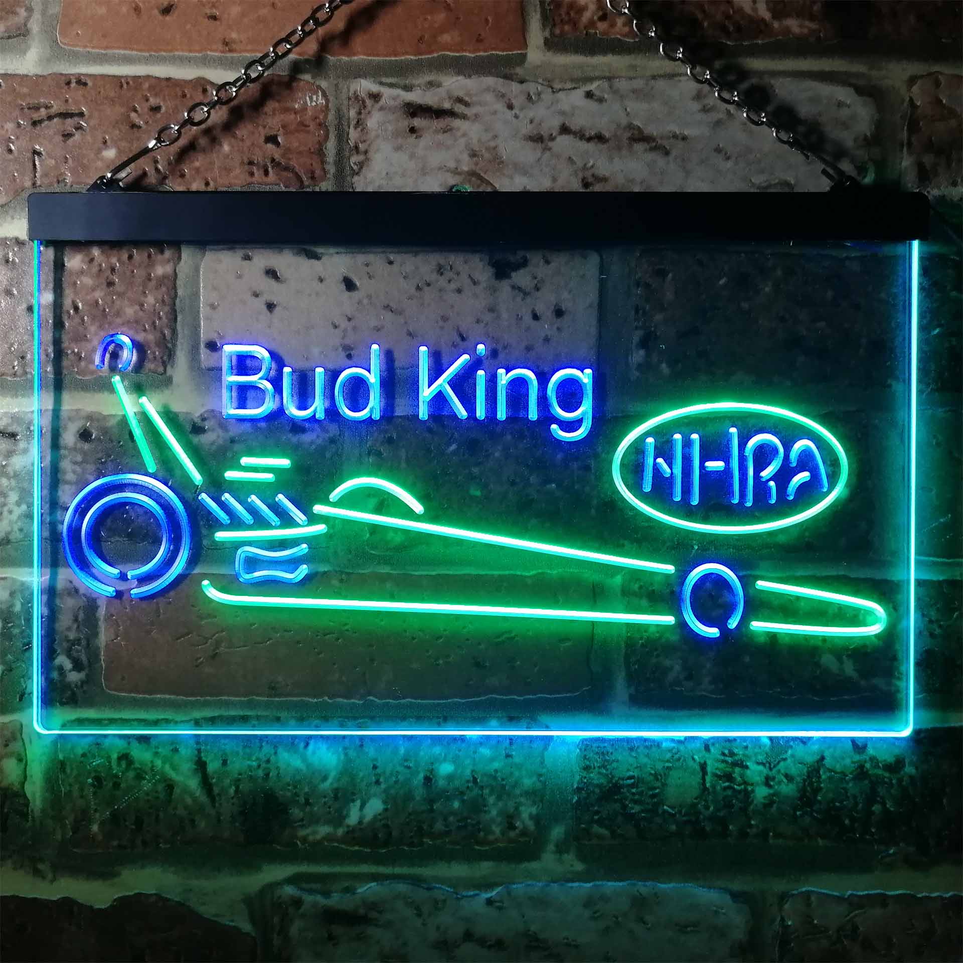 Bud King Nhra Dragster LED Neon Sign - Image 3