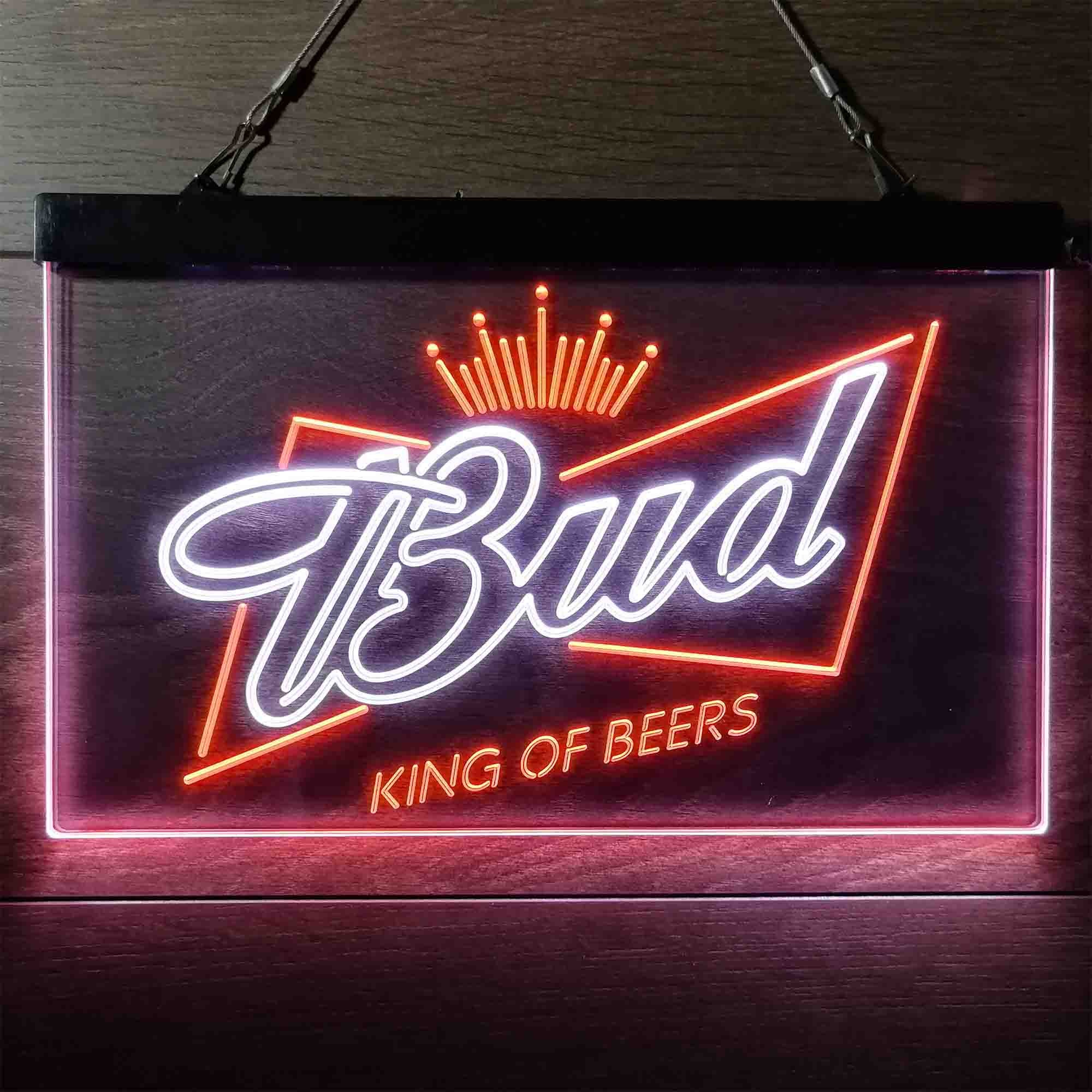 Bud King of Beer Crown Neon-Like LED Sign - Image 6