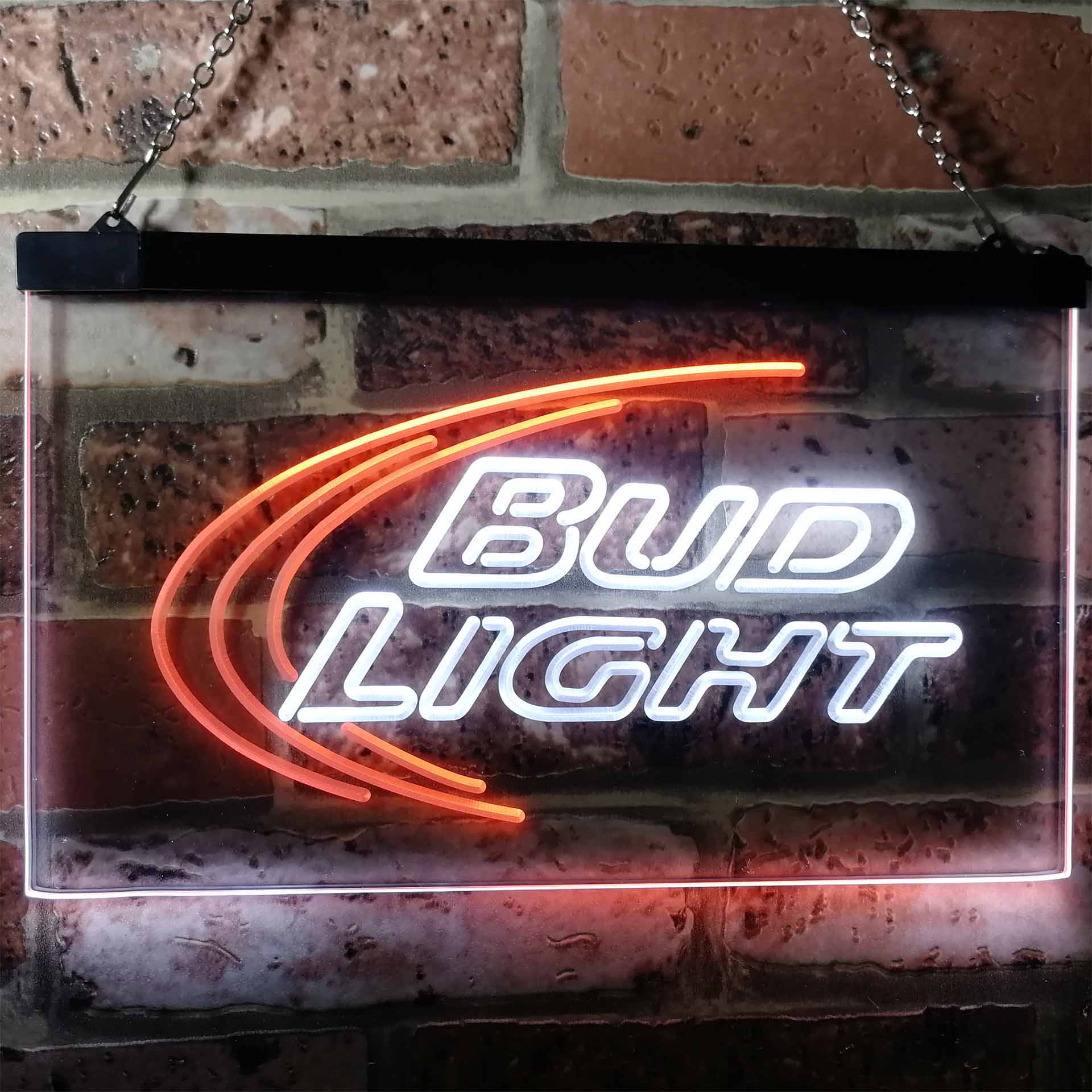 Bud Light Beer Ice Bar Home Bar Neon Light LED Sign - Image 10