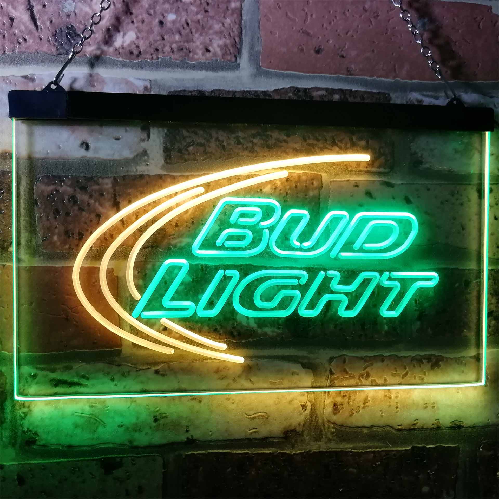 Bud Light Beer Ice Bar Home Bar Neon Light LED Sign - Image 7