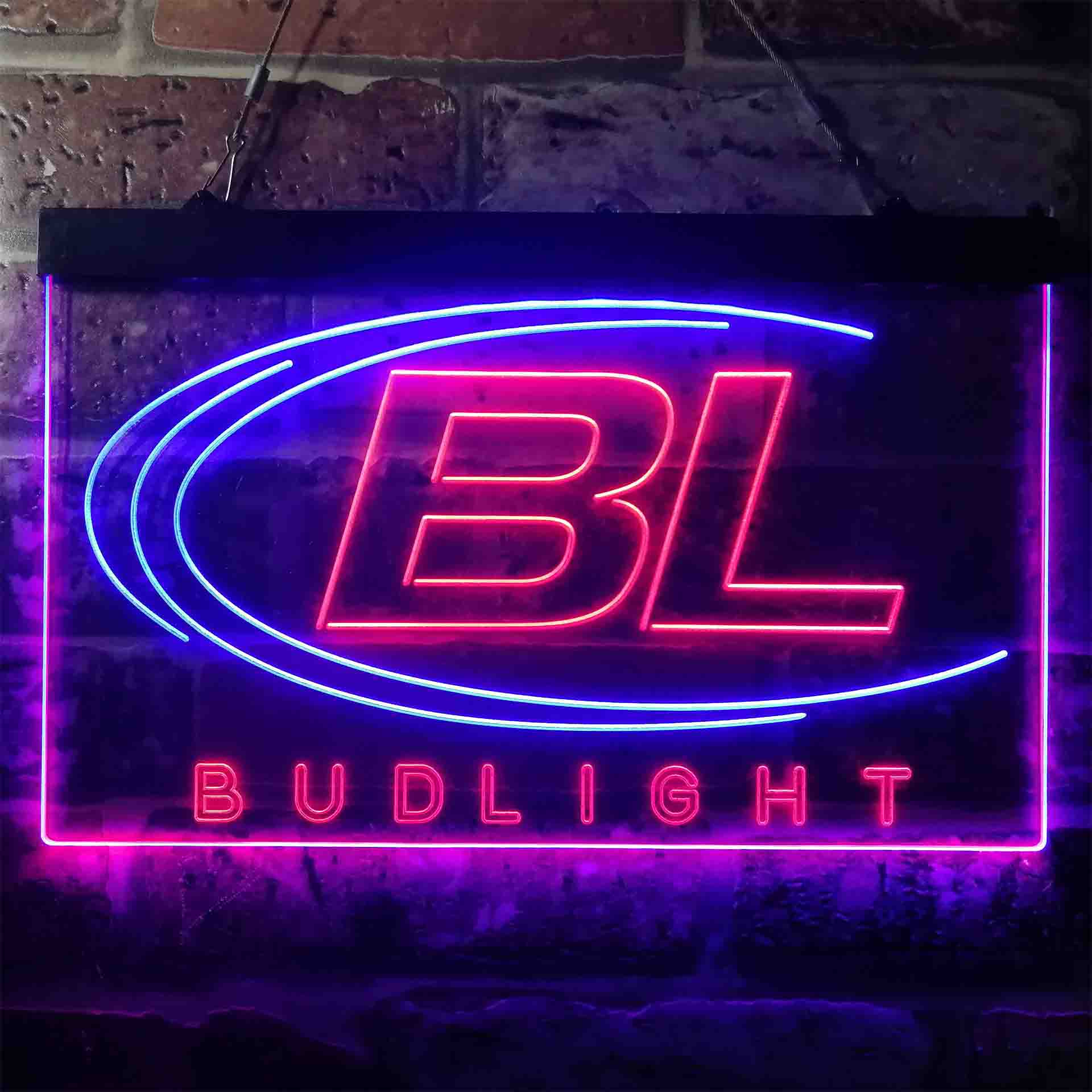 Bud Light Beer Shape Neon-Like LED Sign - Image 9
