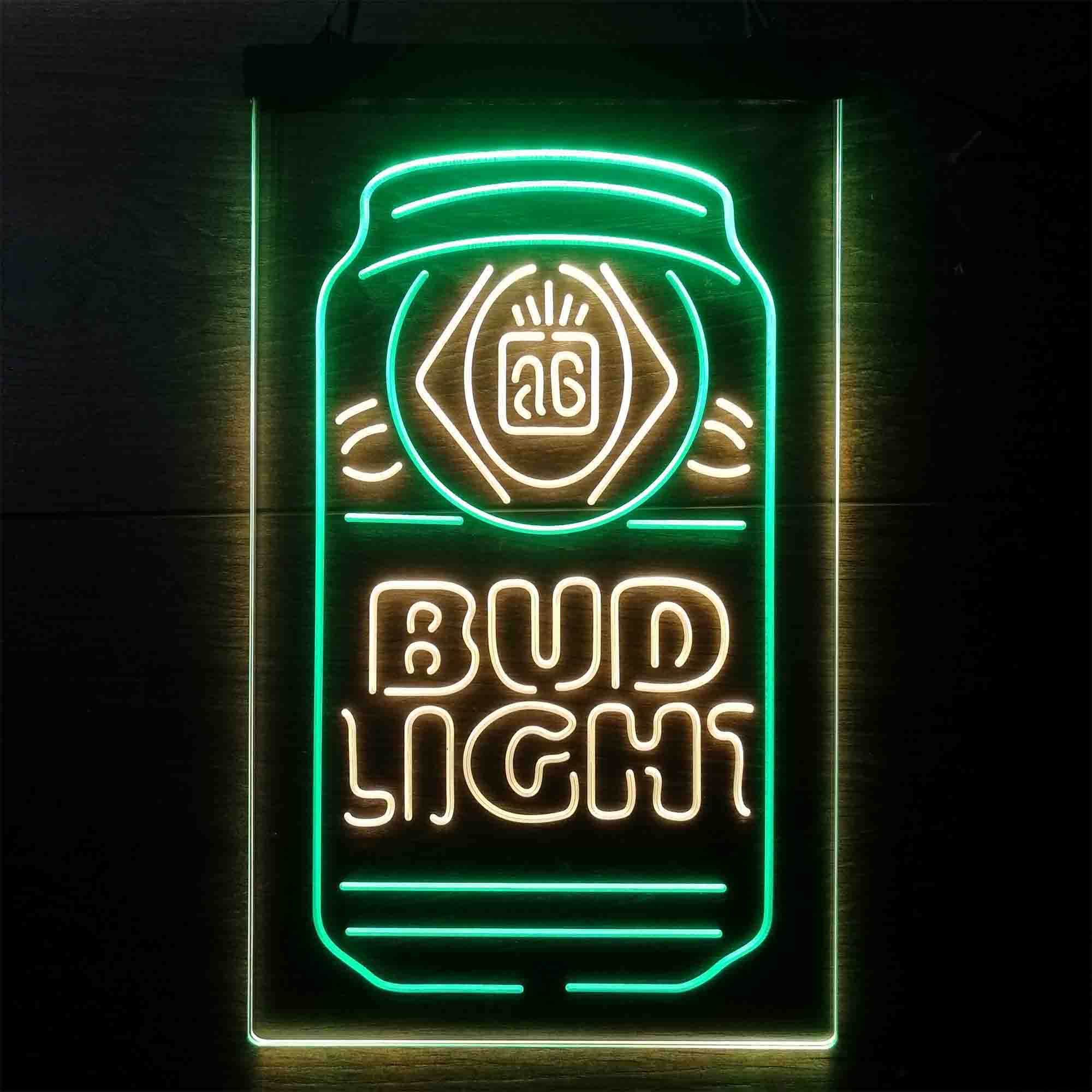 Bud Light Bottle Vertical Beer Neon-Like LED Sign - Image 8