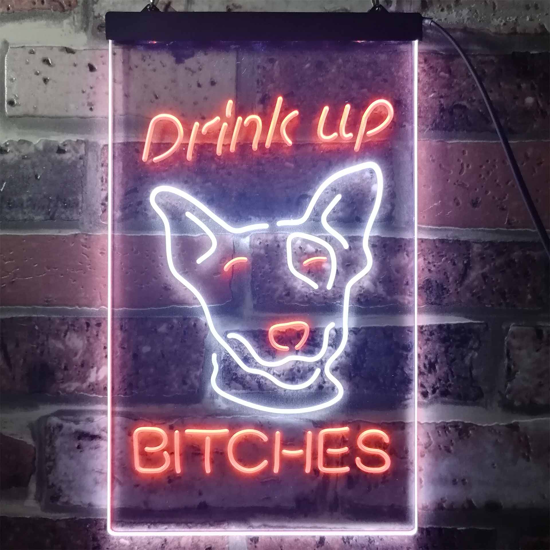Drink Up Spuds Mackenzie Bar Neon LED Sign - Image 10