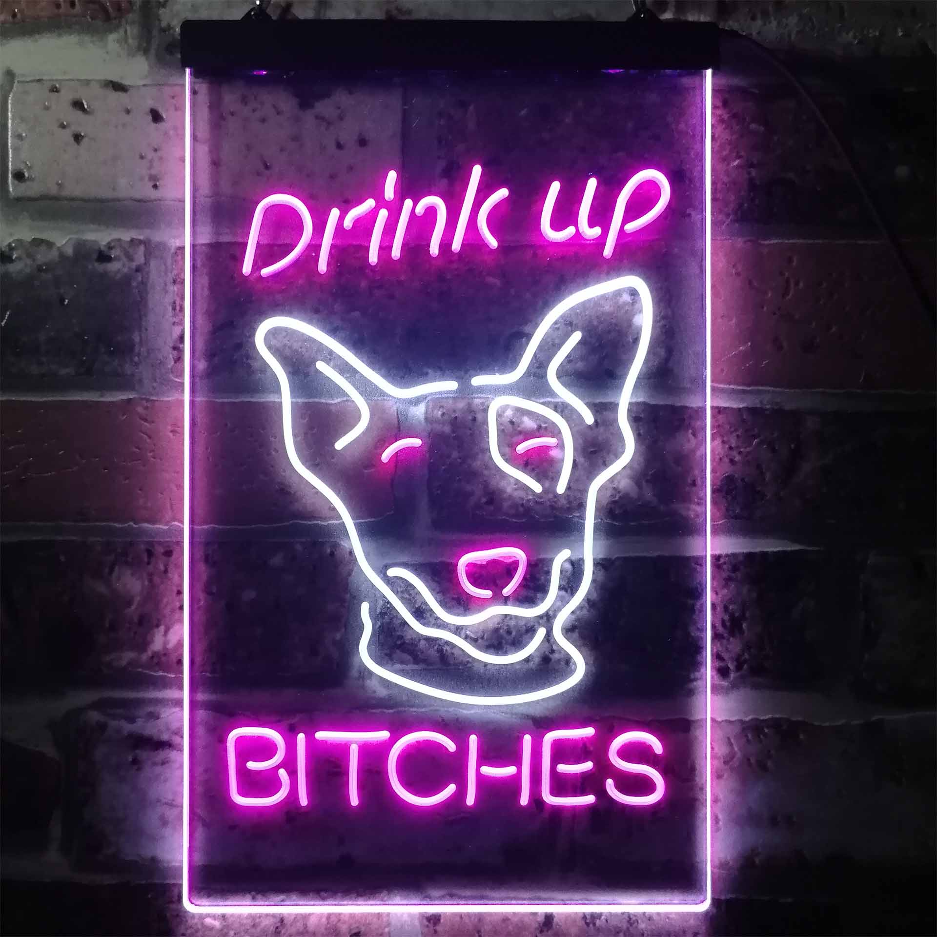 Drink Up Spuds Mackenzie Bar Neon LED Sign - Image 8