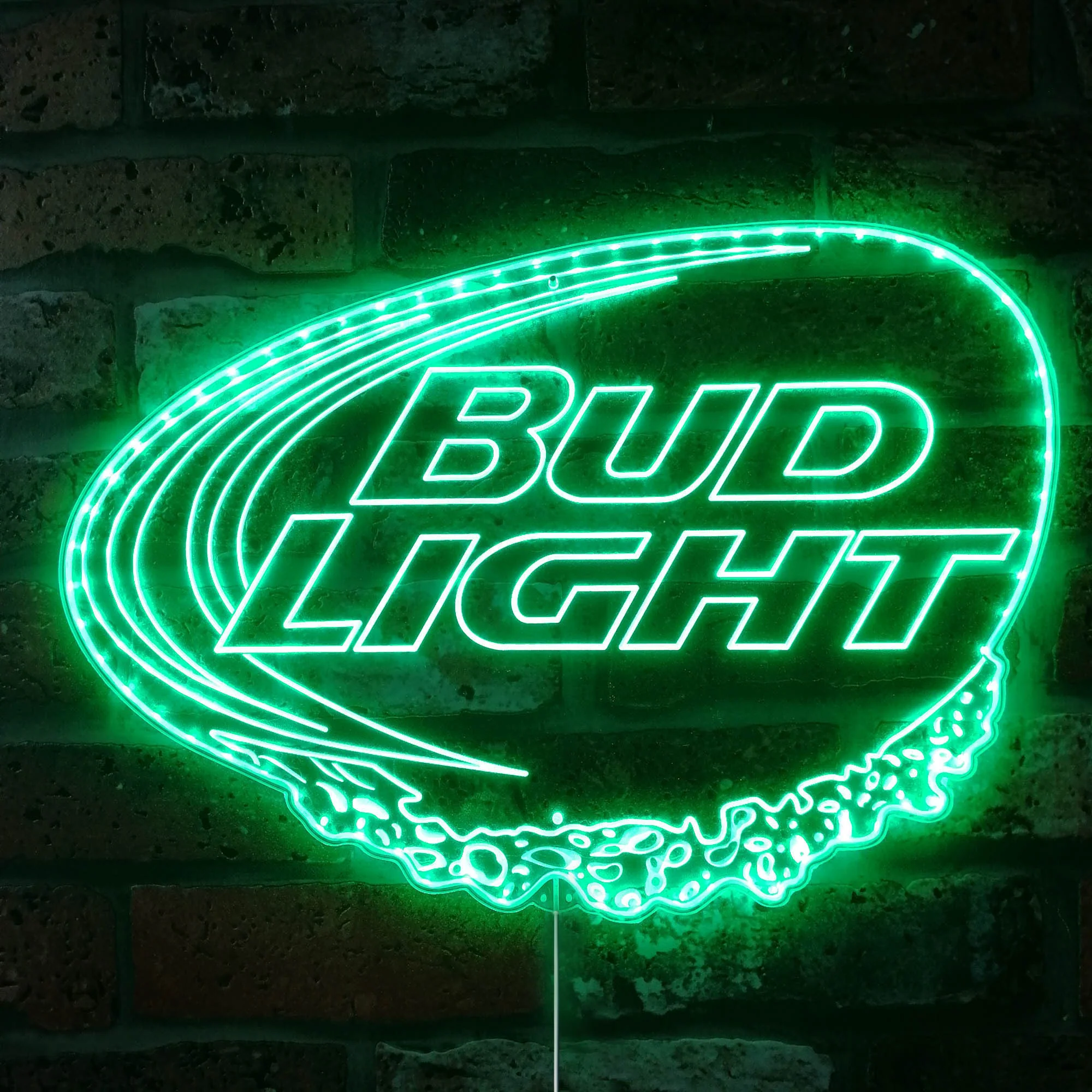 Bud Light Neon LED Sign with Dynamic RGB Colors - Image 6