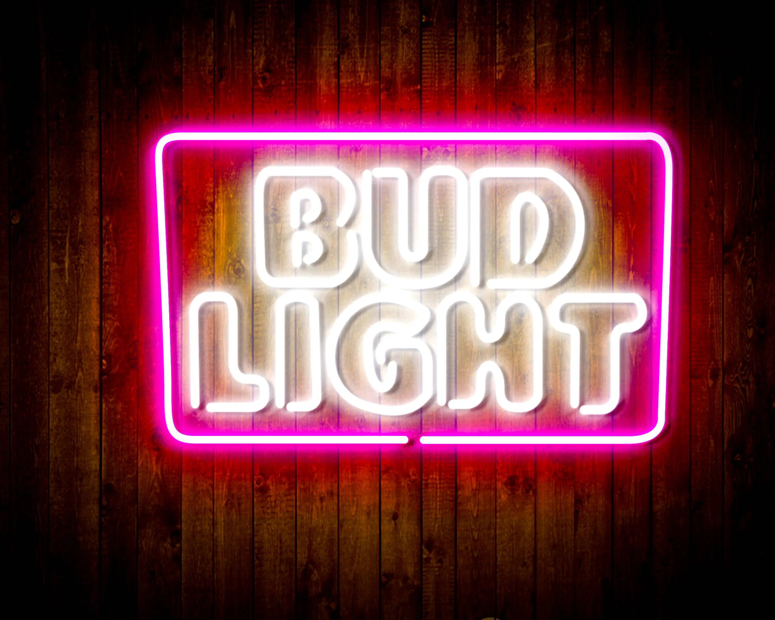 Bud Light Handmade Neon Flex LED Sign - Image 5