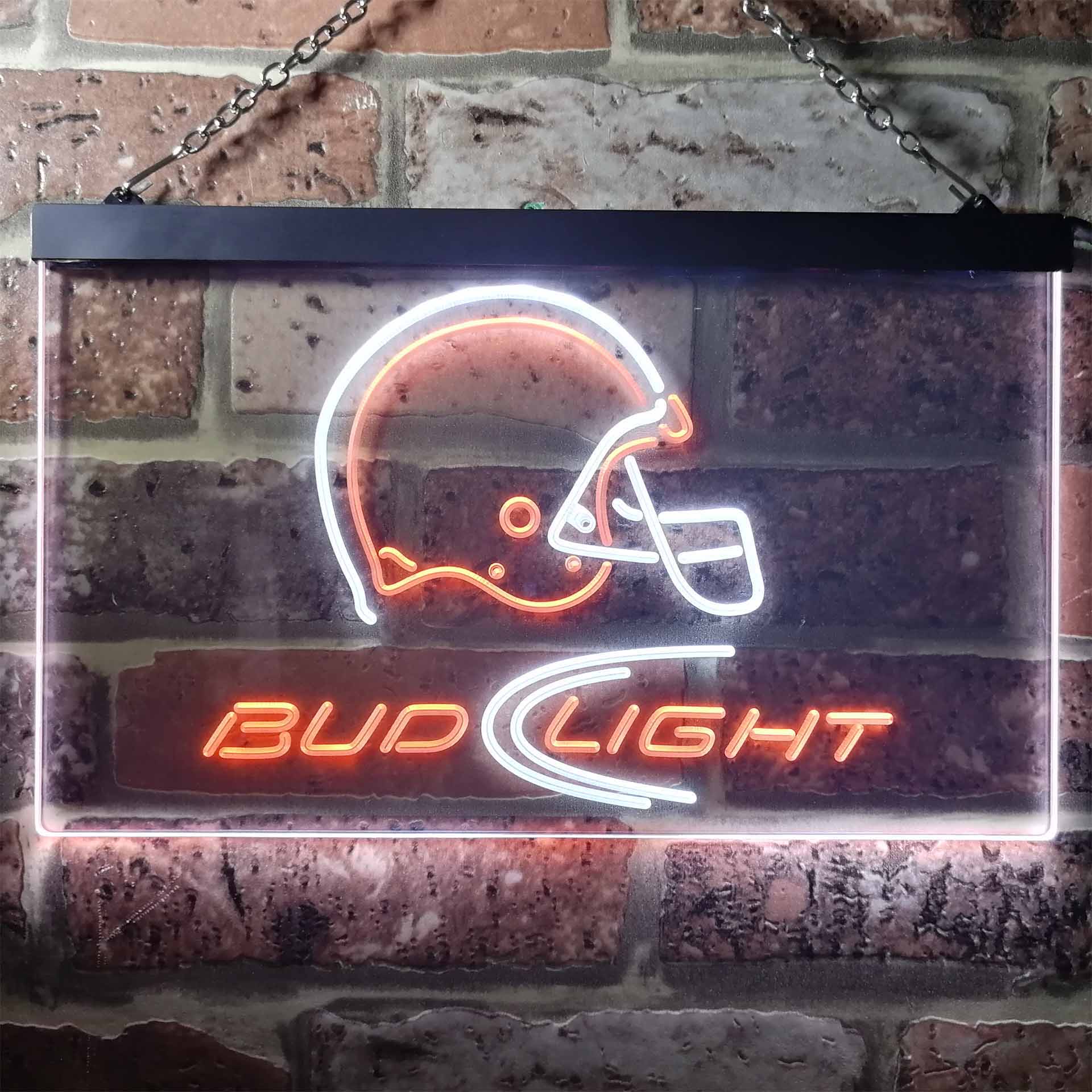 Bud Light Helmet Football Club Neon-Like LED Sign - Image 2