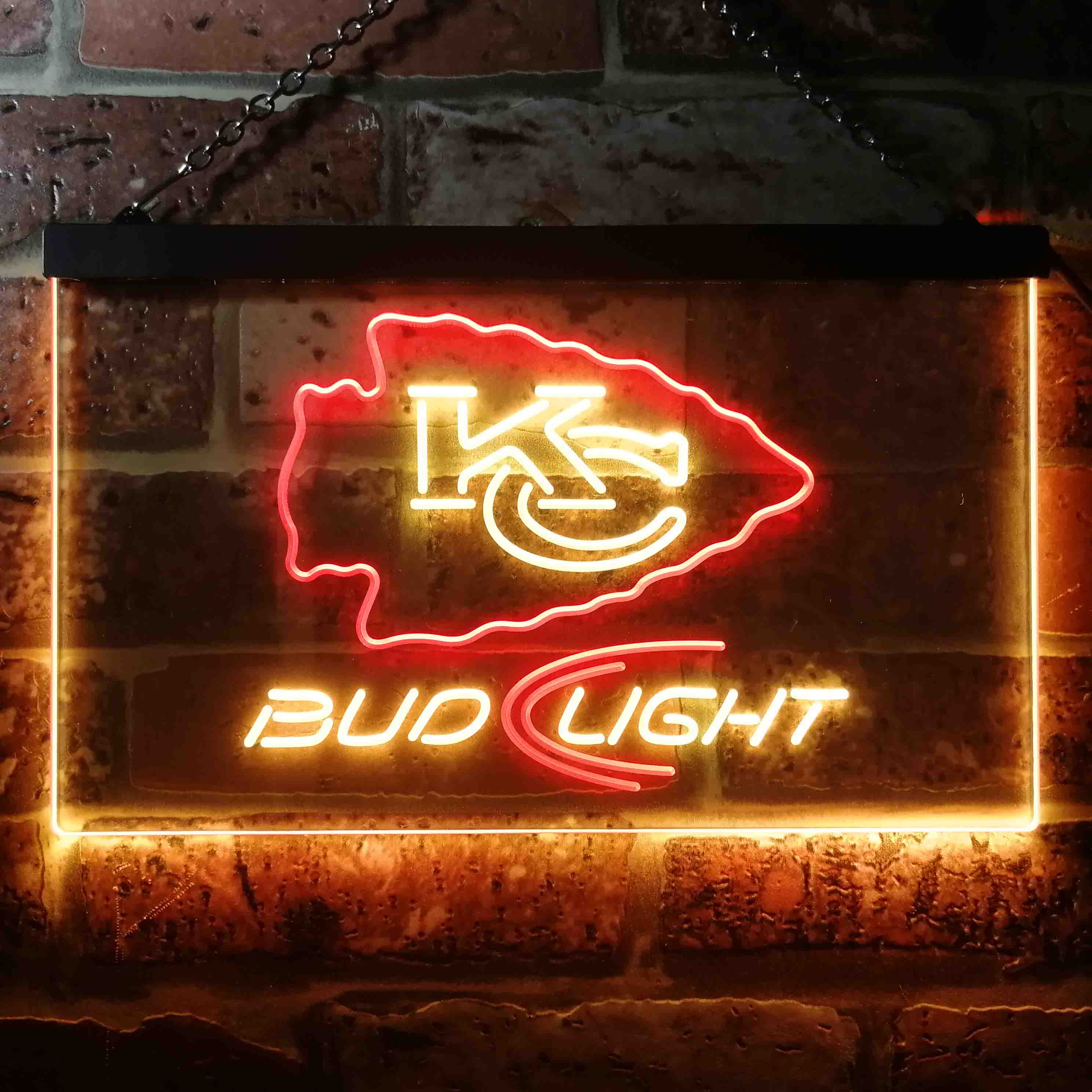 Kansas City Chiefs Bud Light LED Neon Sign - Image 11