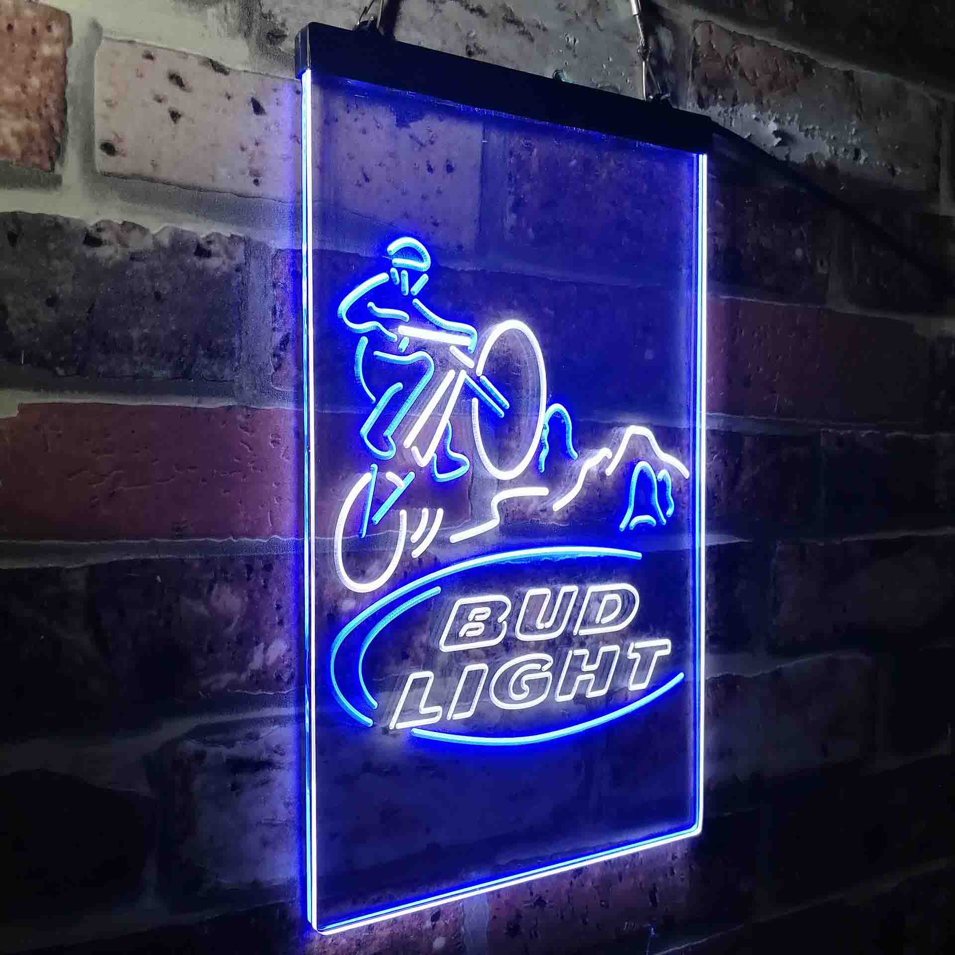 Bud Light Mountain Bike Neon-Like LED Sign - Image 16