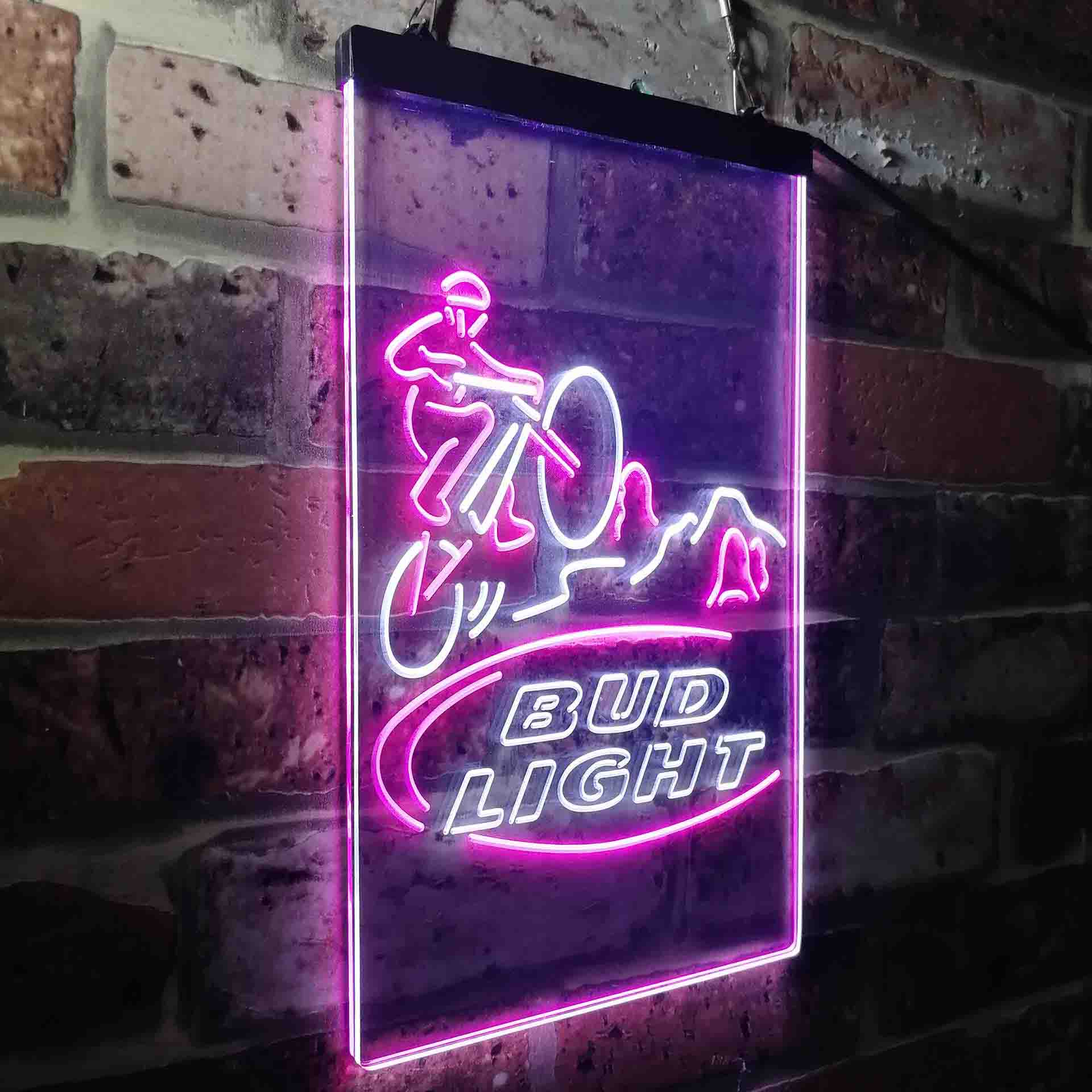 Bud Light Mountain Bike Neon-Like LED Sign - Image 20